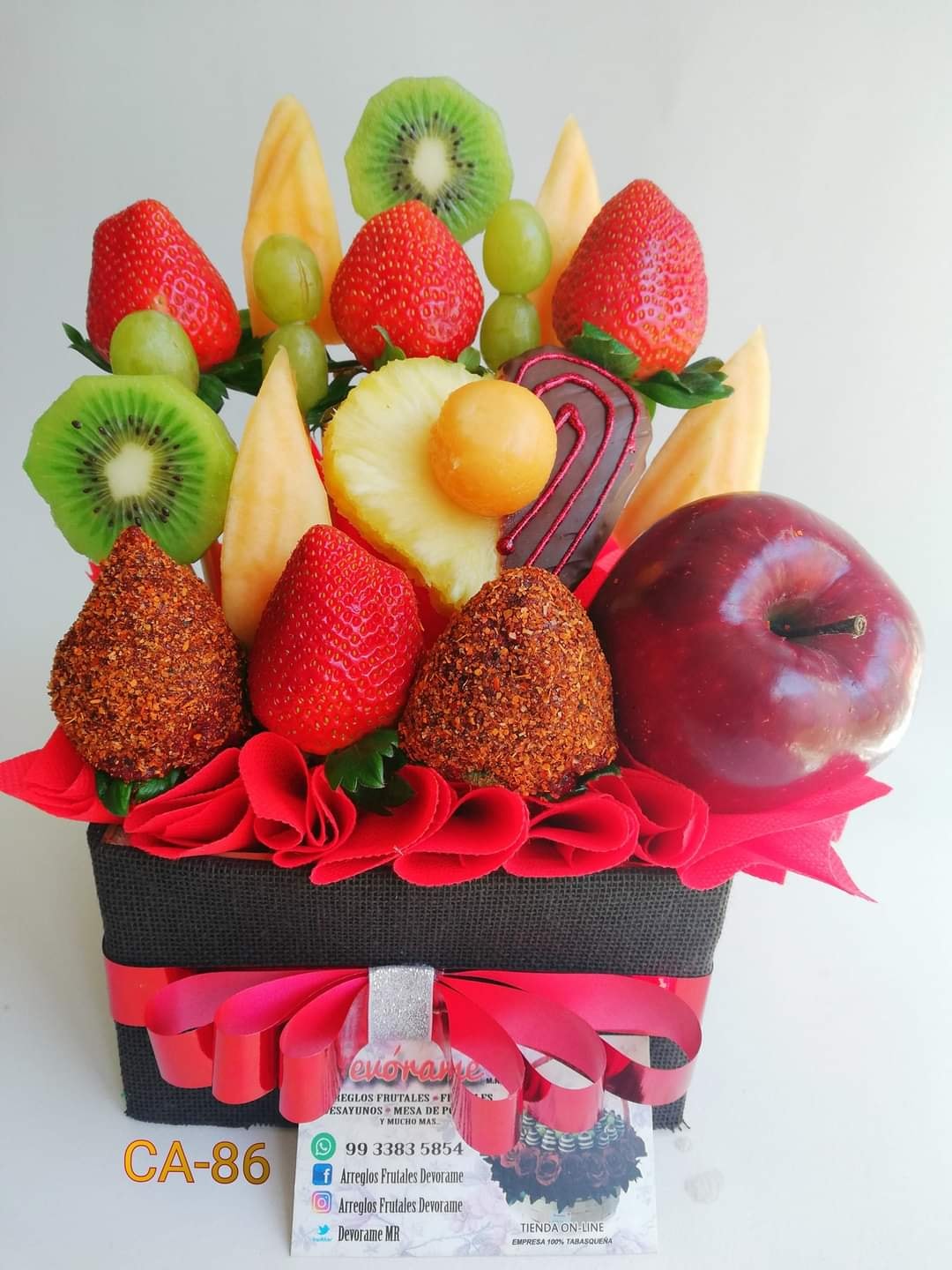 Arreglo frutal Ca-86 devorame