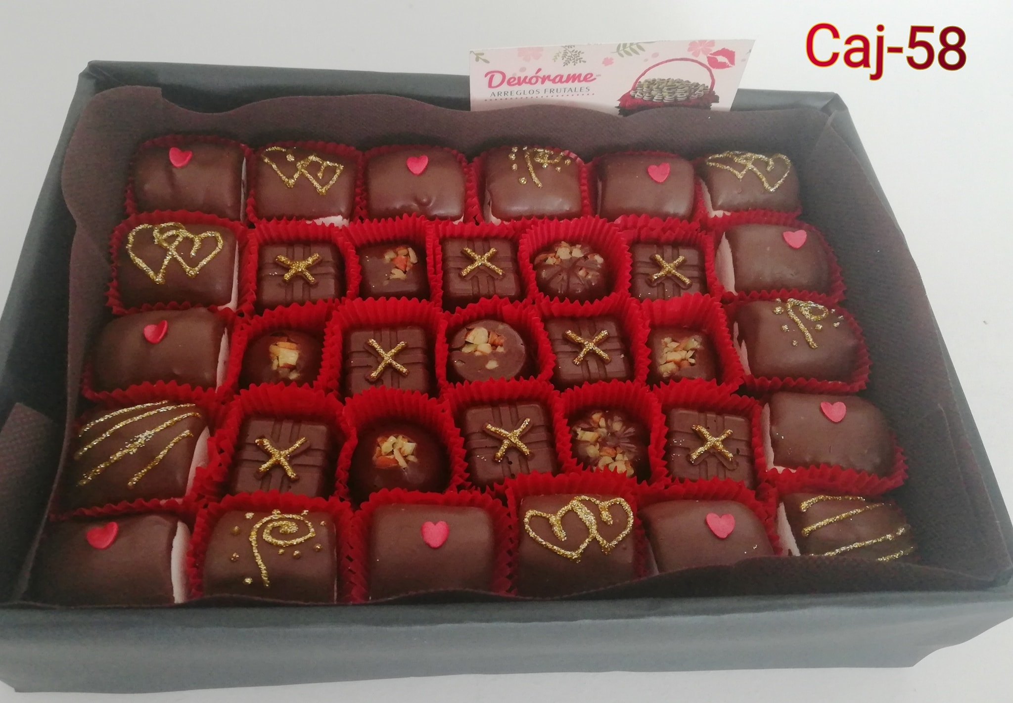 Arreglo frutal Caj-58 devorame