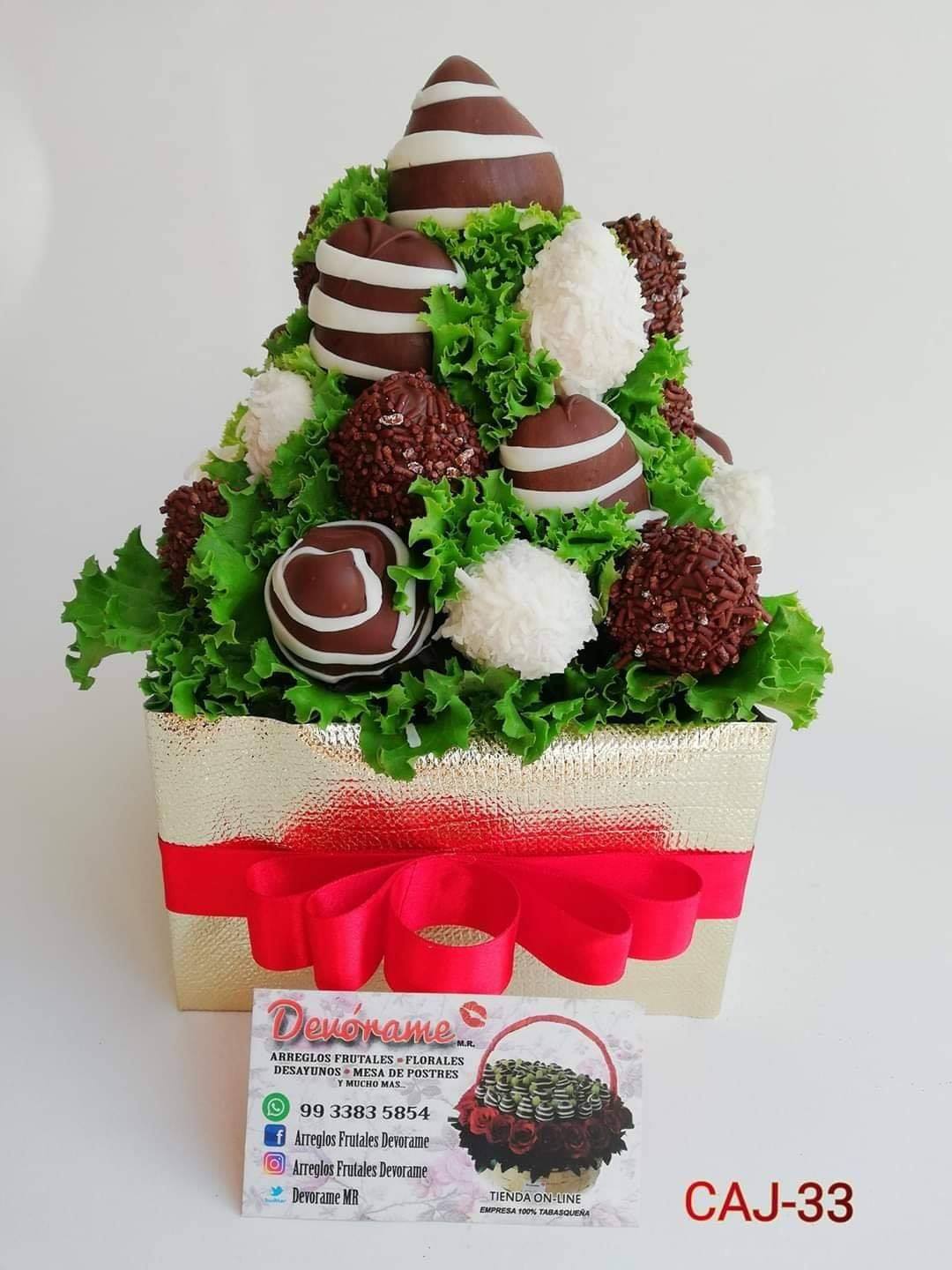 Arreglo frutal Caj-33 devorame