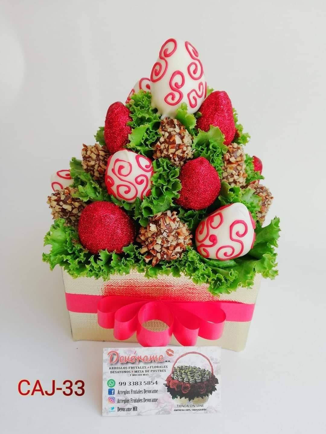 Arreglo frutal Caj-33 devorame