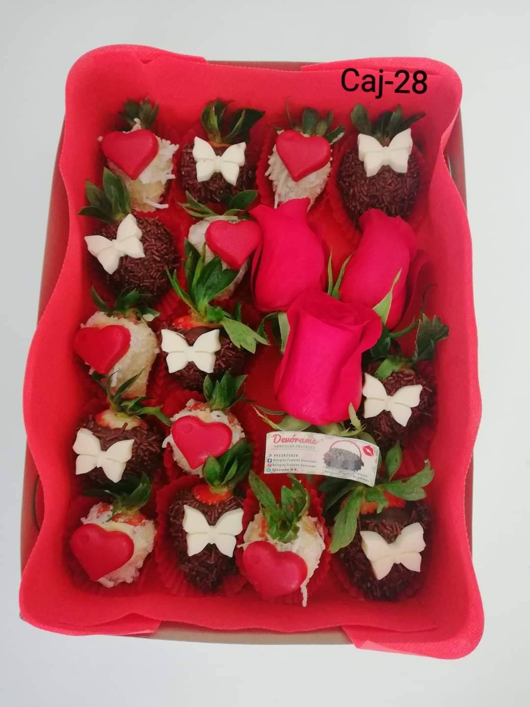 Arreglo frutal Caj-28 devorame