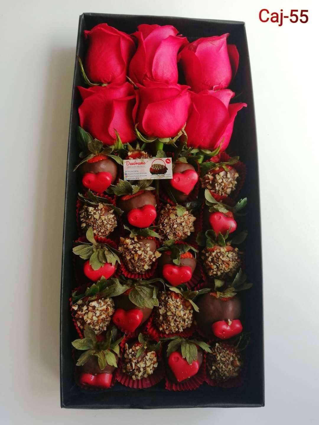 Arreglo frutal Caj-55 devorame
