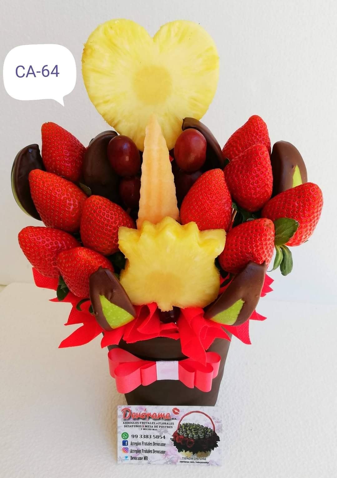 Arreglo frutal Ca-64 devorame