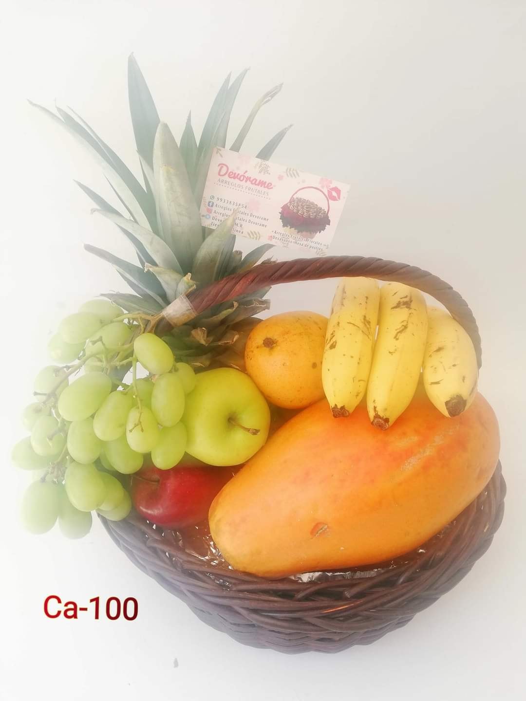Arreglo frutal Ca-100 devorame