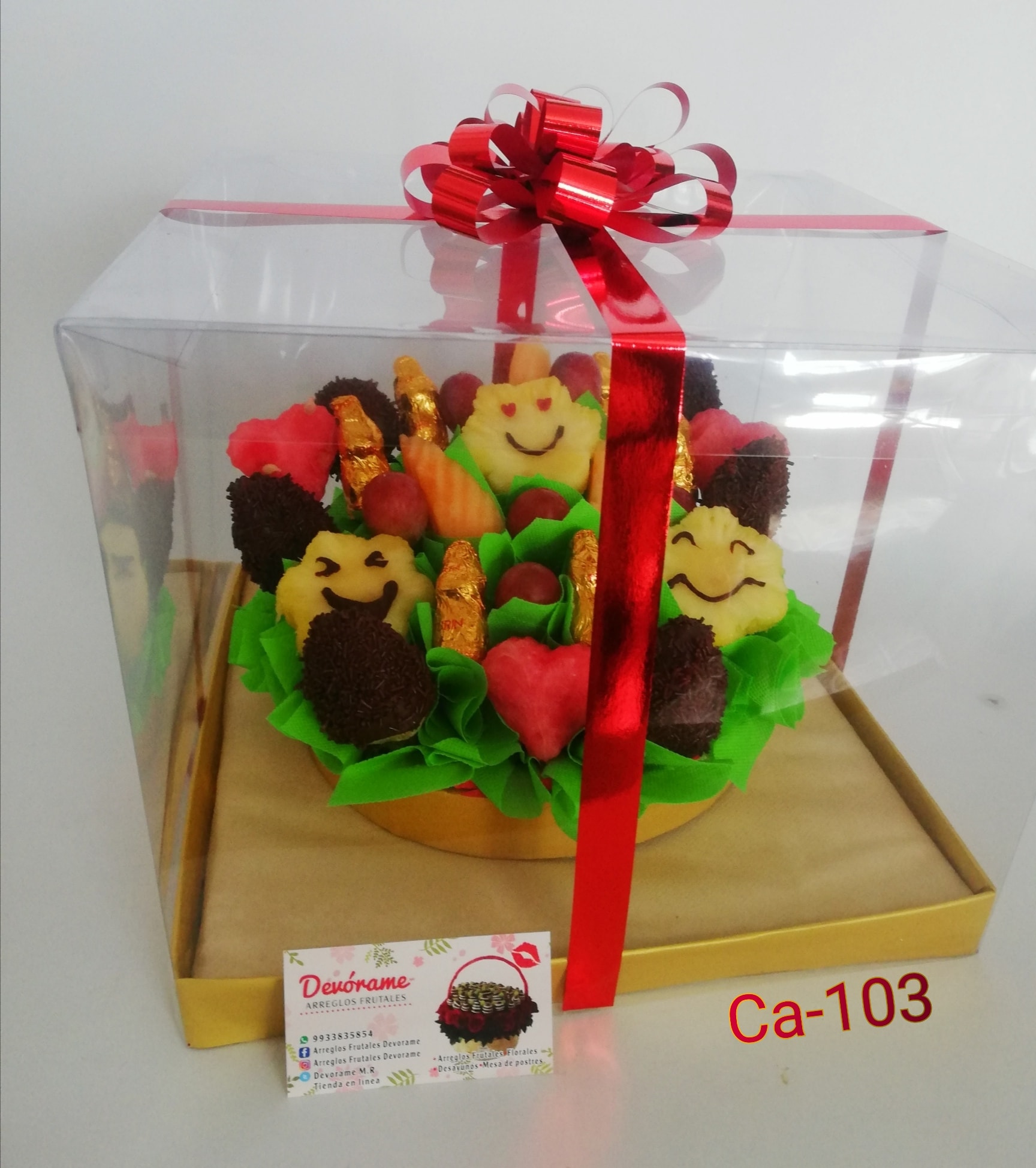Arreglo frutal Ca-103 devorame