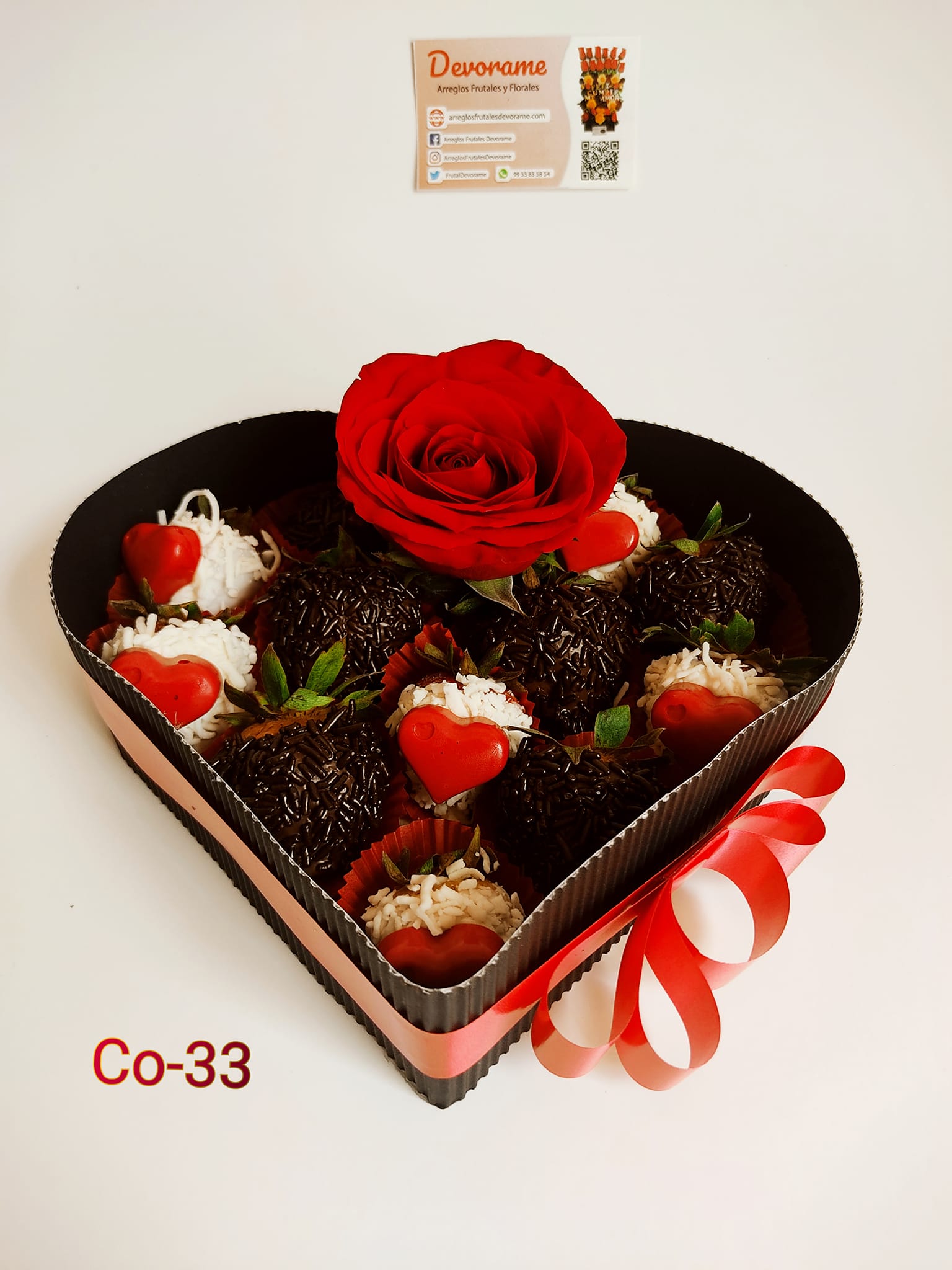 Arreglo frutal Co-33 devorame