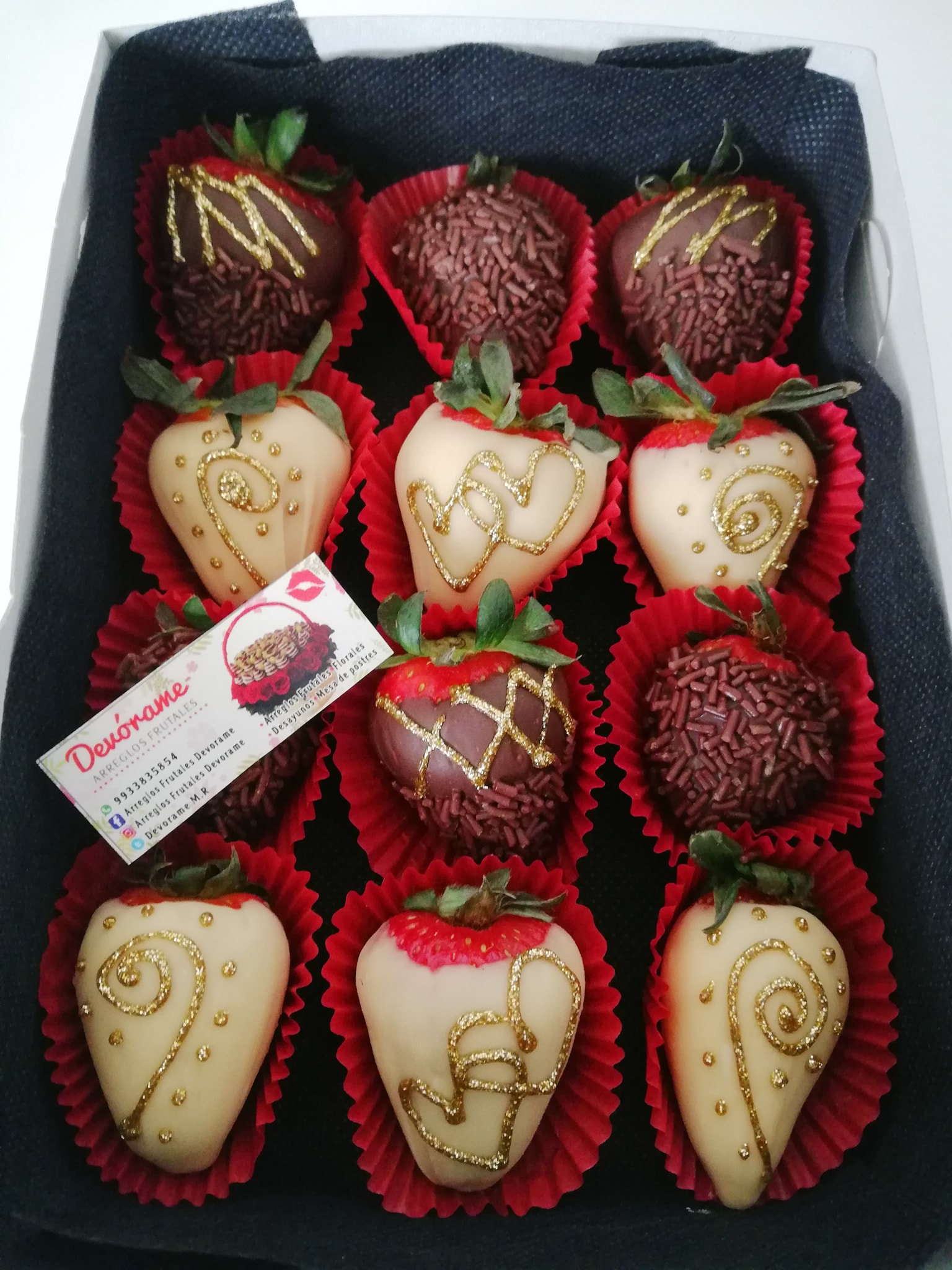 Arreglo frutal Fresa 4 devorame