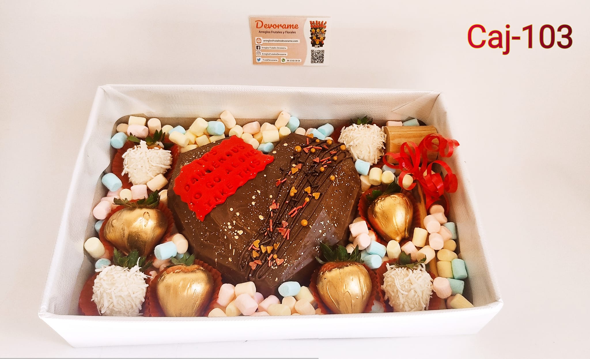 Arreglo frutal Caj-103 devorame