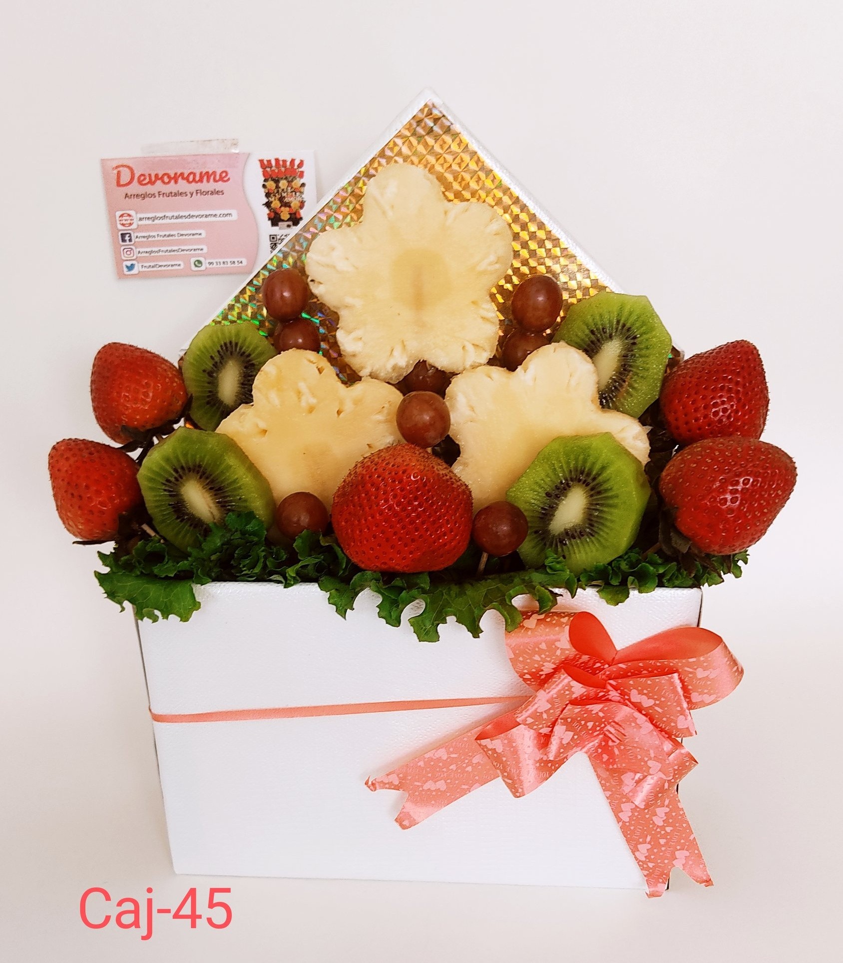 Arreglo frutal Caj-45 devorame