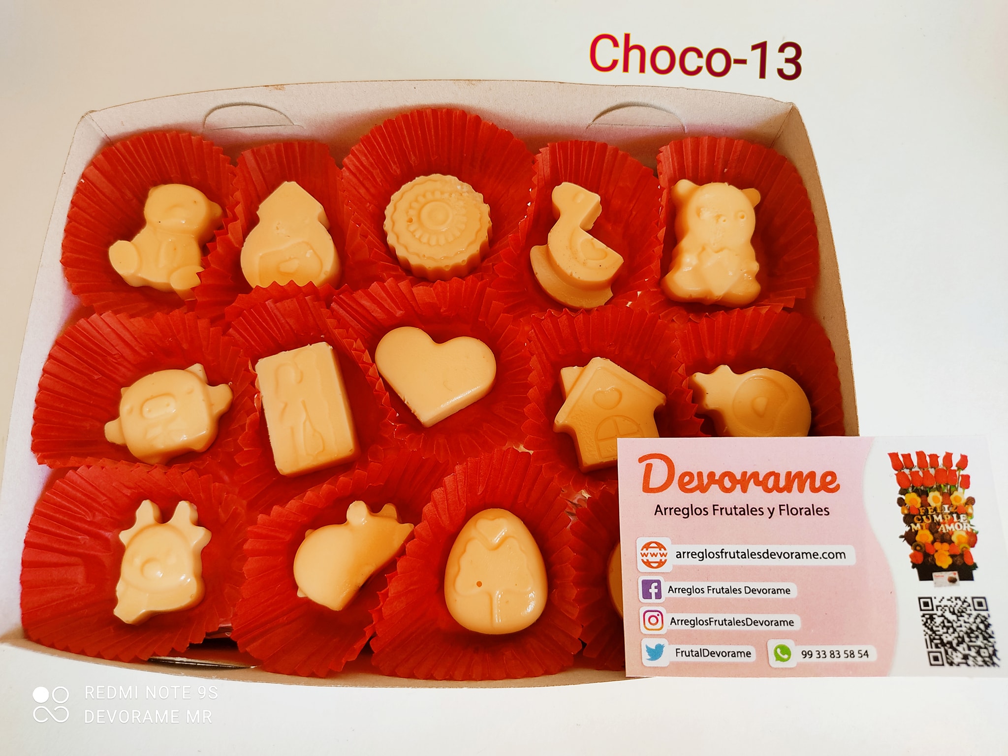 Arreglo frutal Choco-13 devorame