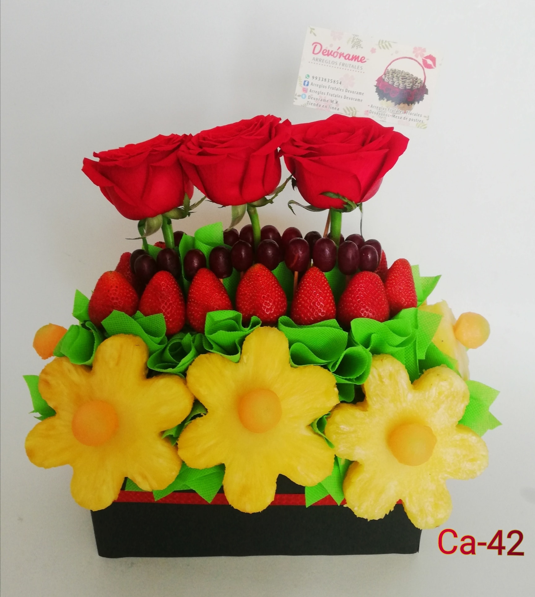 Arreglo frutal Ca-42 devorame