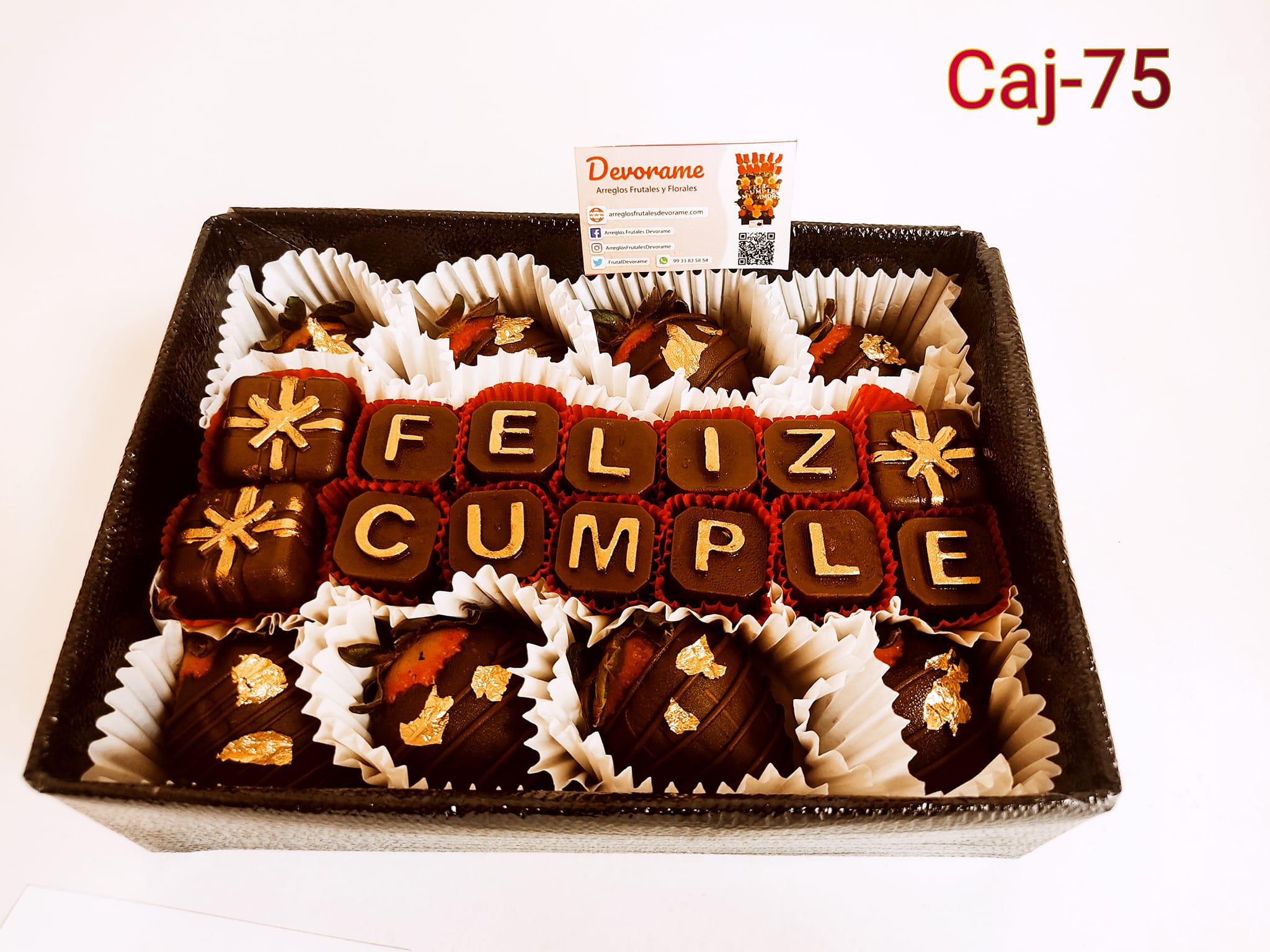 Arreglo frutal Caj-75 devorame
