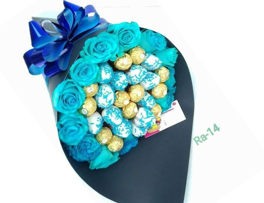 Arreglo frutal Ra-14 Azul devorame