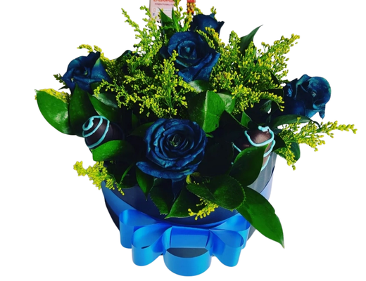 Arreglo frutal Caj-62 Azul devorame