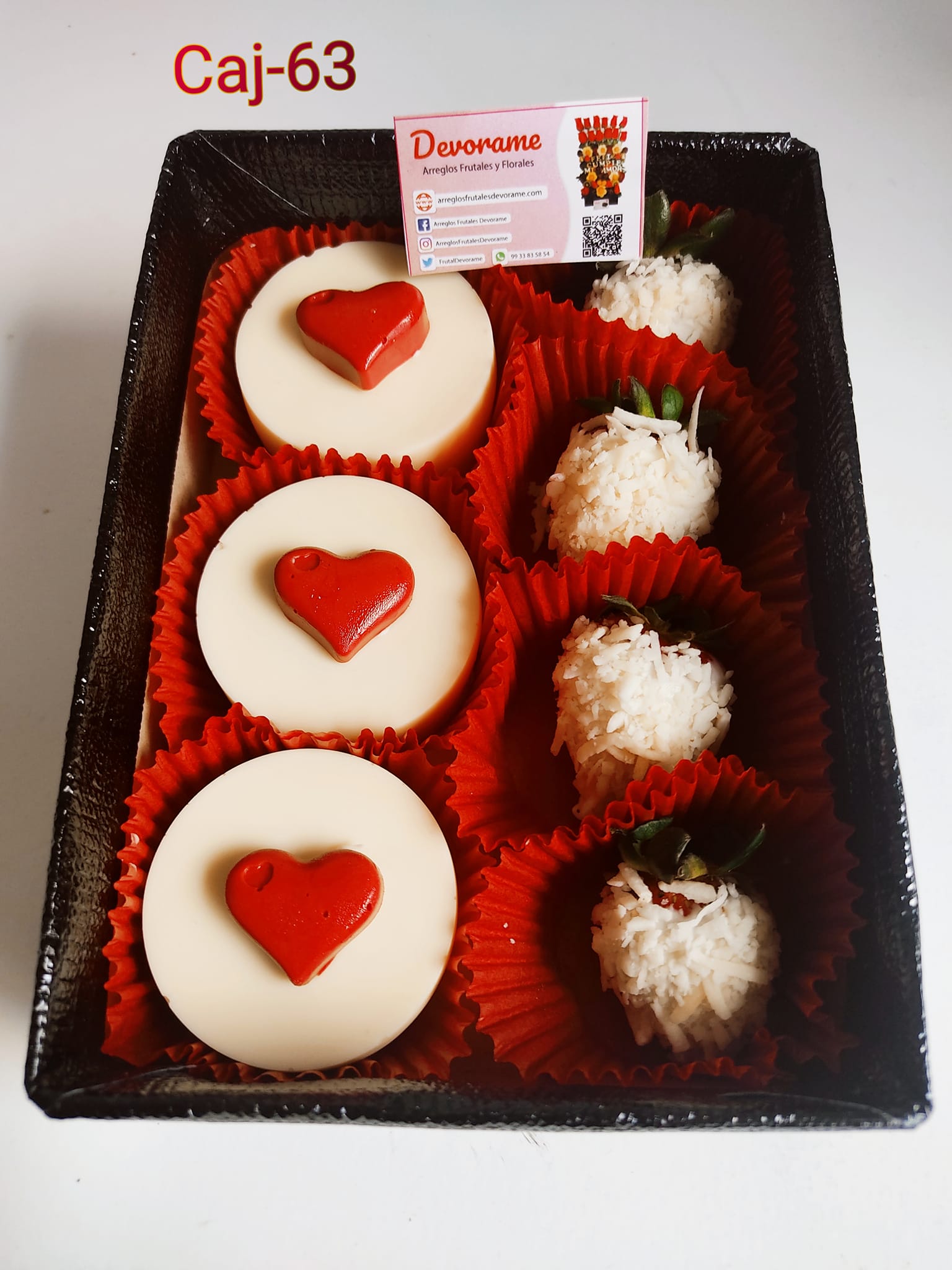 Arreglo frutal Caj-63 devorame