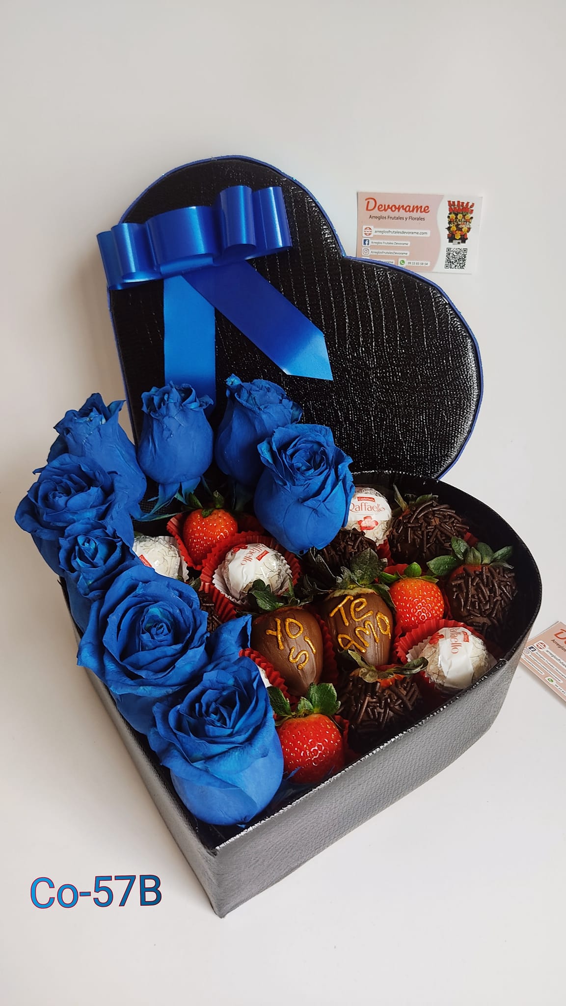 Arreglo frutal Co-57 Azul devorame