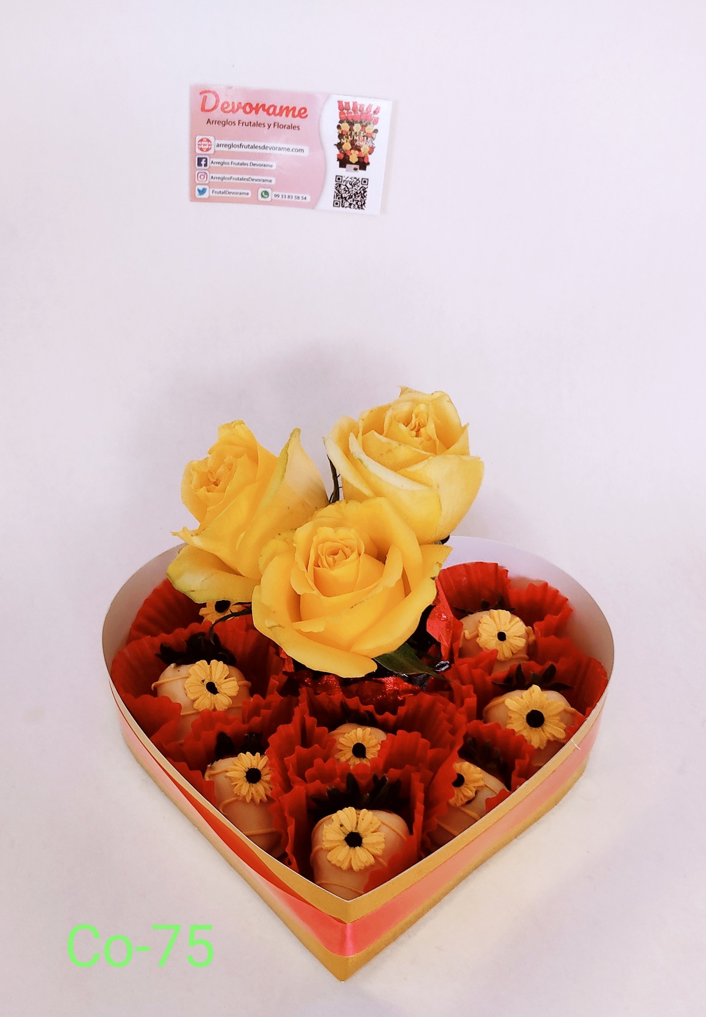 Arreglo frutal Co-75 devorame