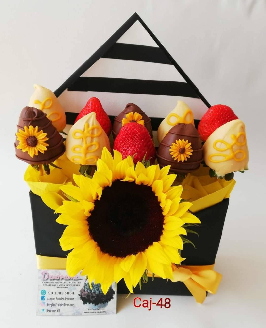 Arreglo frutal Caj-48 devorame