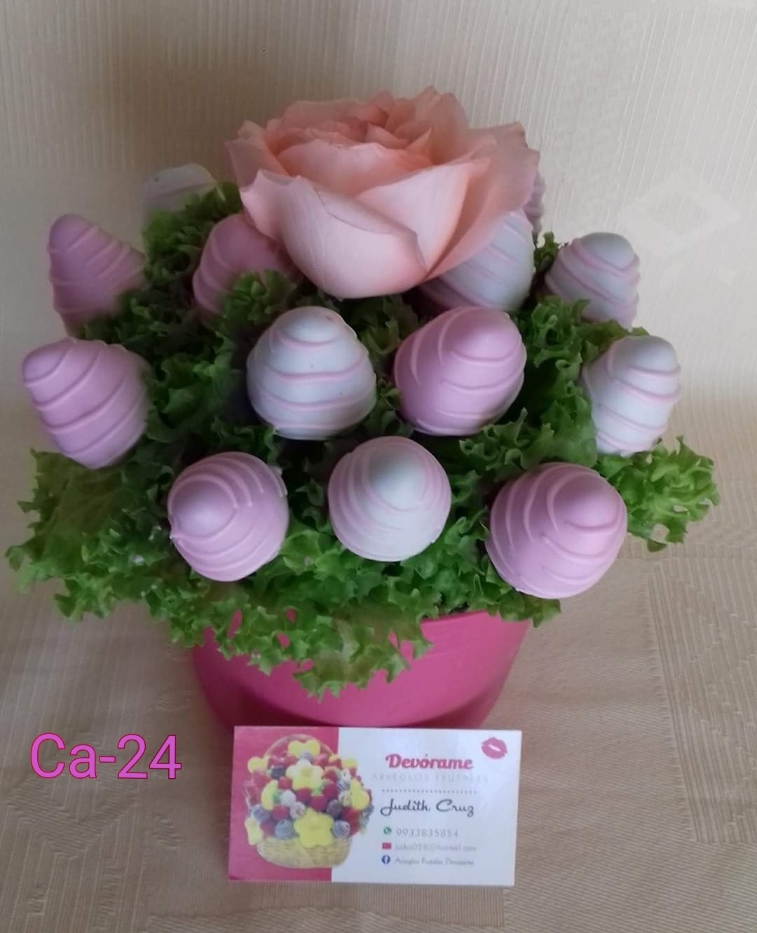 Arreglo frutal Ca-24 devorame