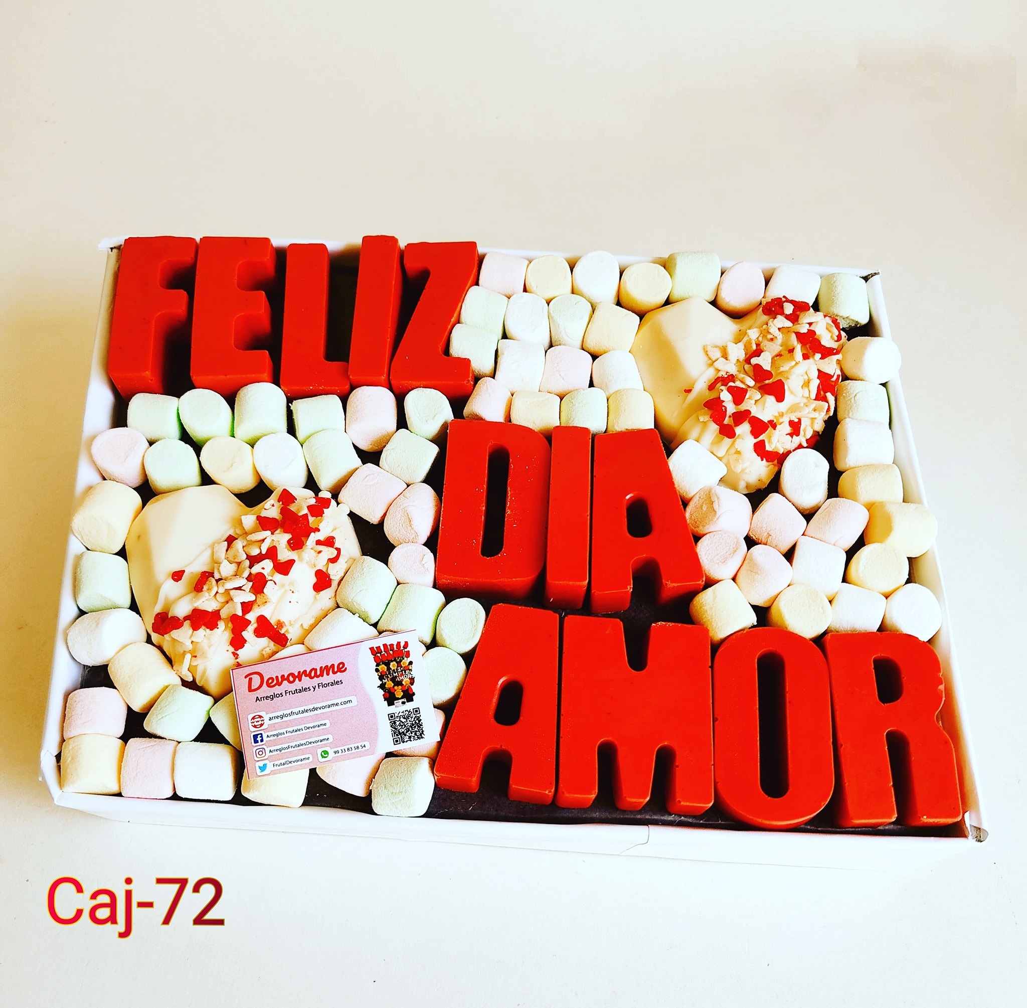 Arreglo frutal Caj-72 devorame