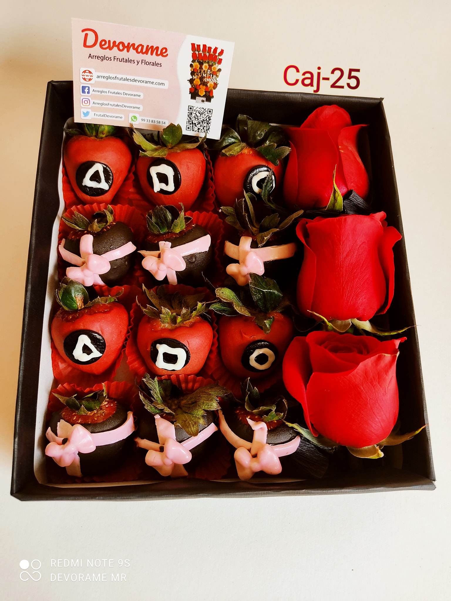 Arreglo frutal Caj-25 Calamardo devorame
