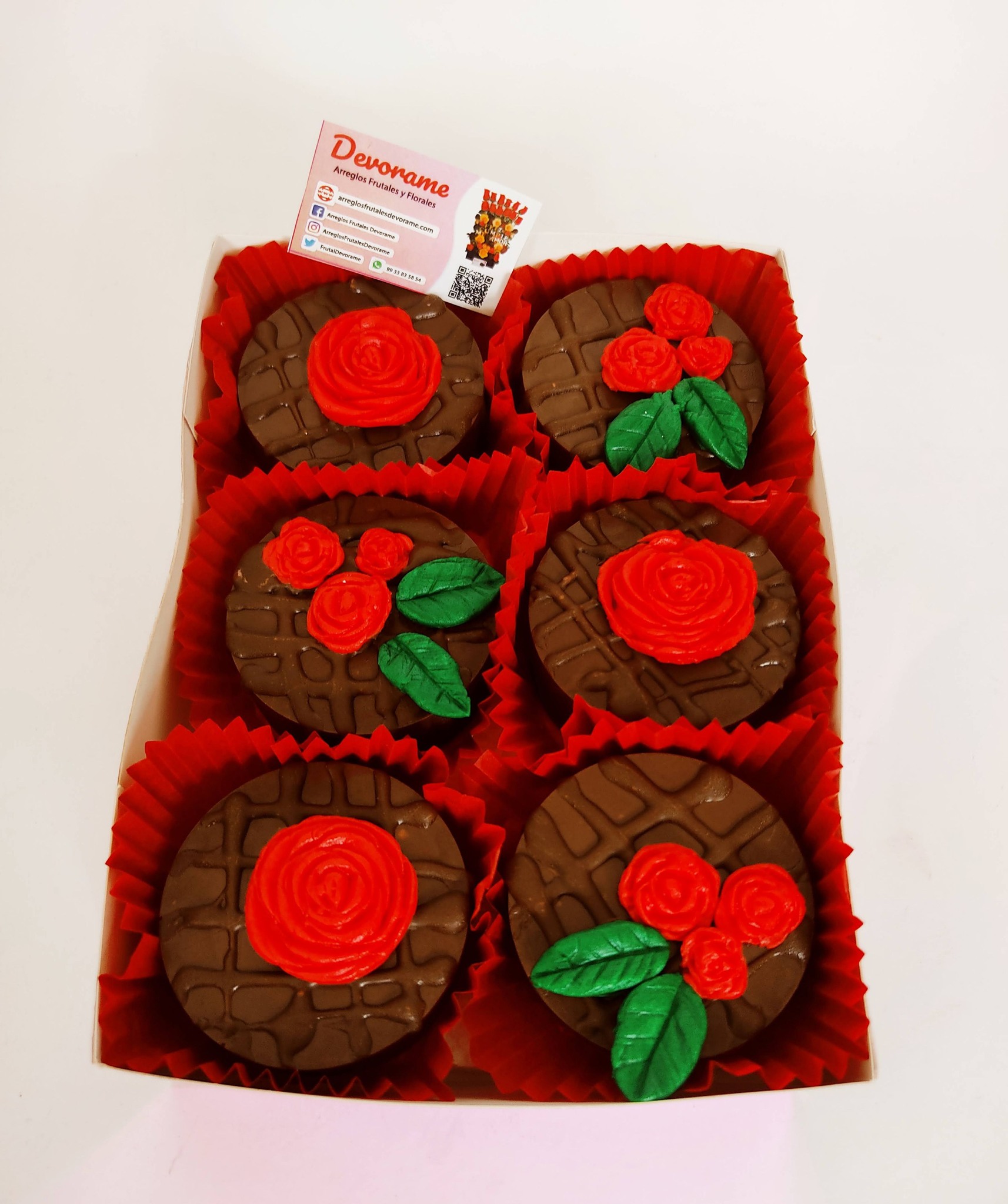 Arreglo frutal Choco-Oreo devorame