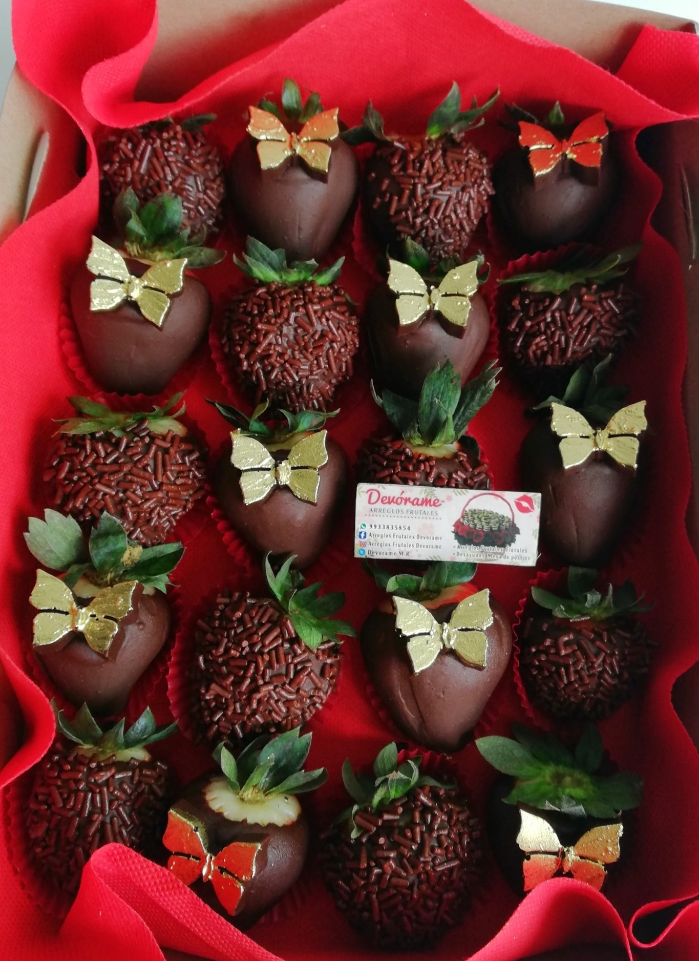 Arreglo frutal Fresa 3 devorame