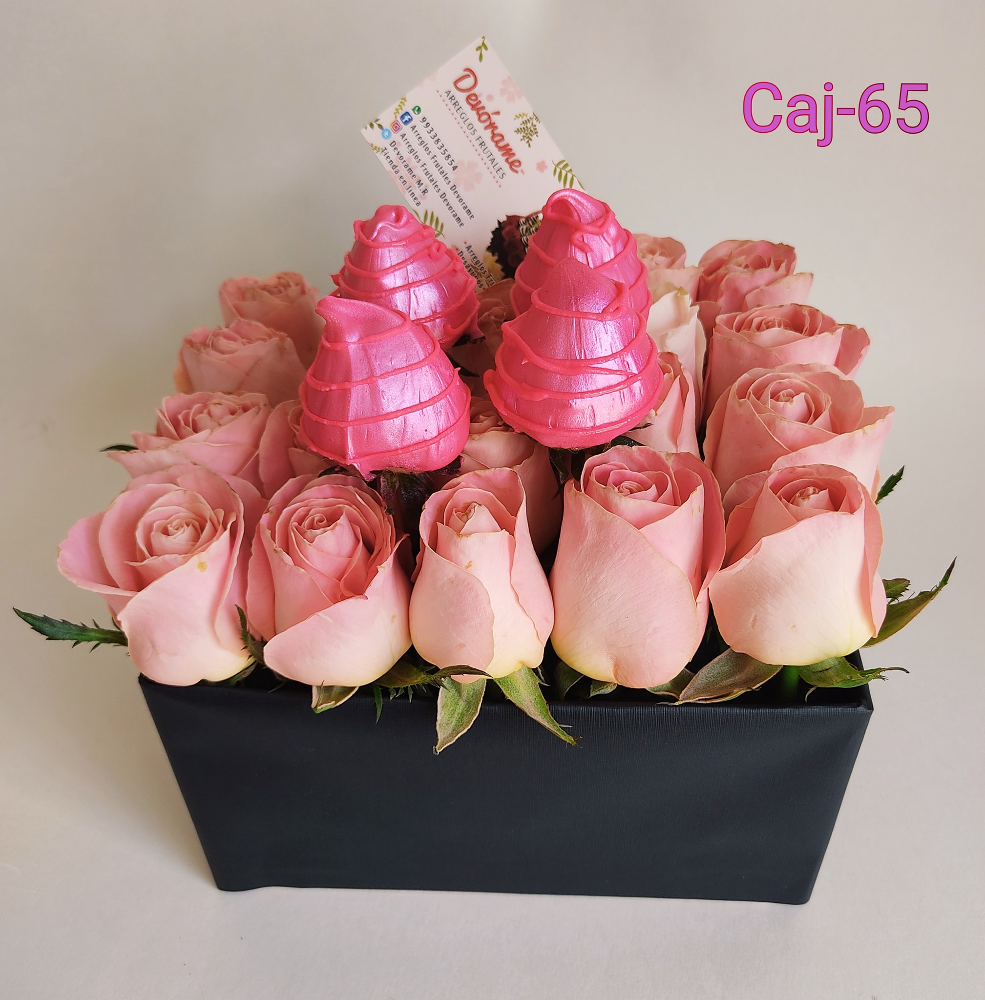 Arreglo frutal Caj-65 devorame