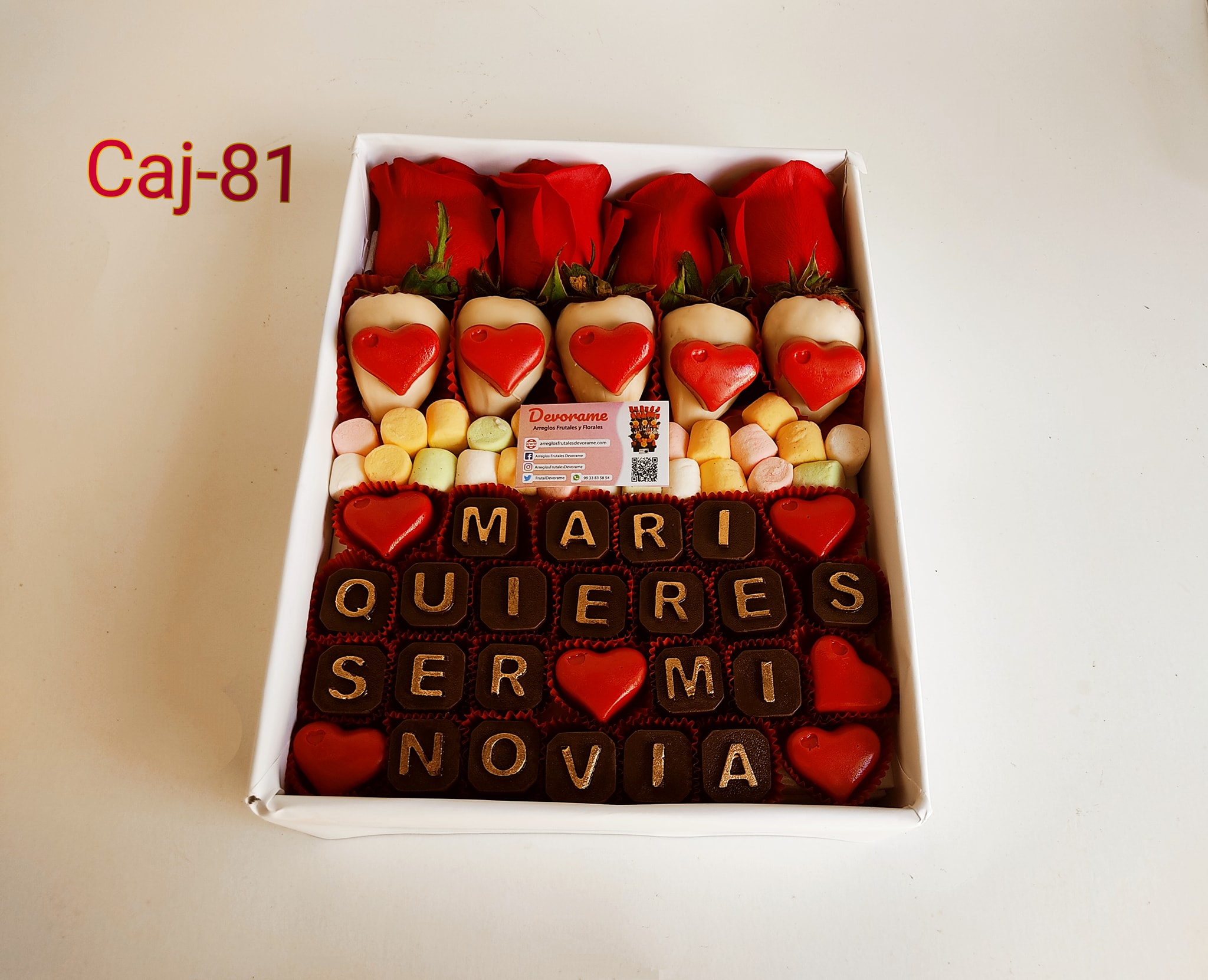 Arreglo frutal Caj-81 devorame