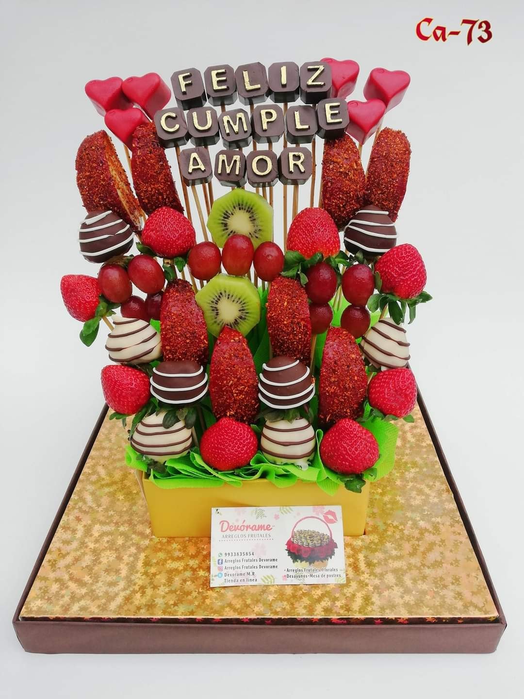 Arreglo frutal Ca-73 devorame