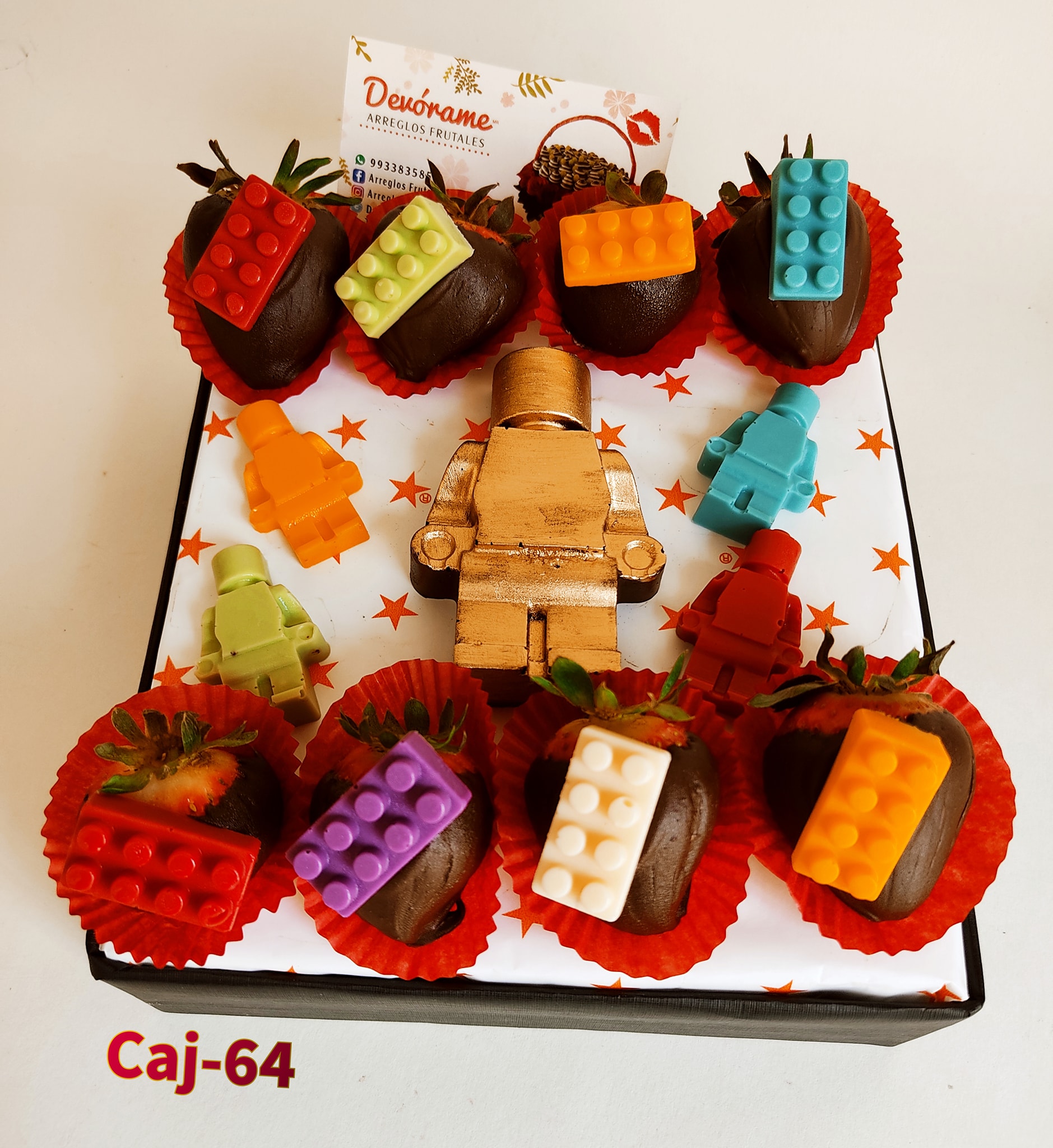 Arreglo frutal Caj-64 devorame