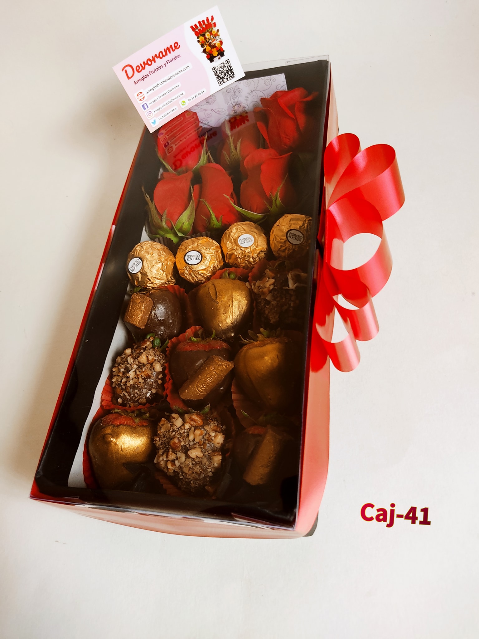 Arreglo frutal Caj-41 devorame