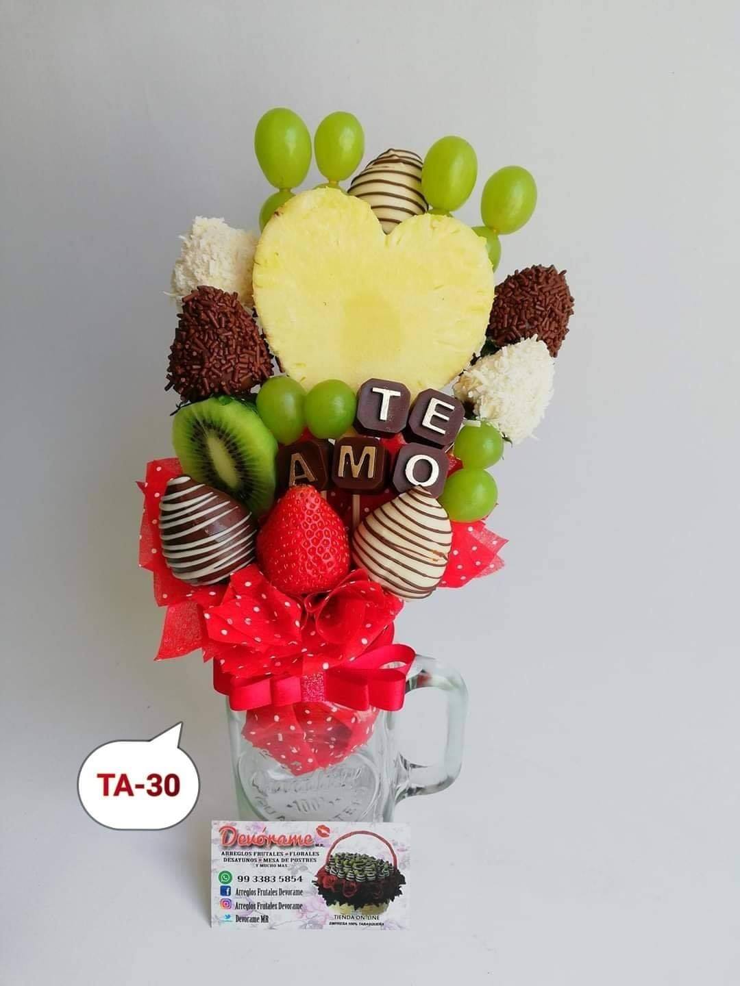 Arreglo frutal Ta-30 devorame