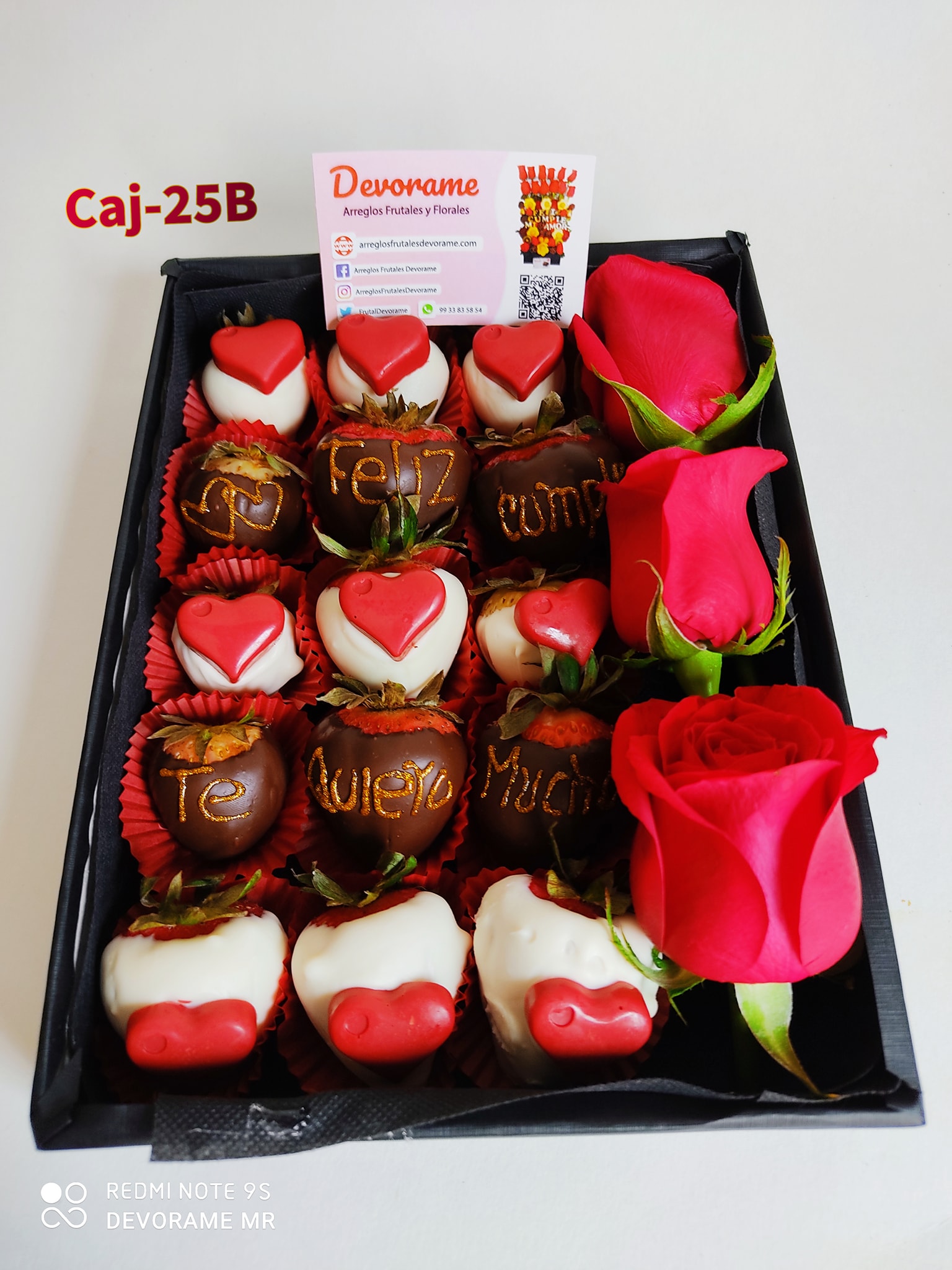 Arreglo frutal Caj-25-B devorame