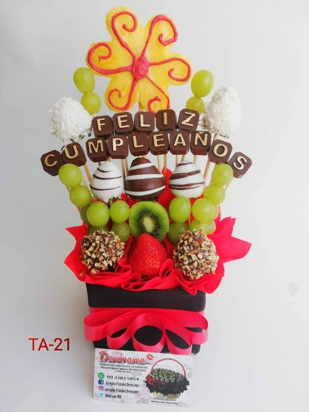 Arreglo frutal Ta-21 devorame