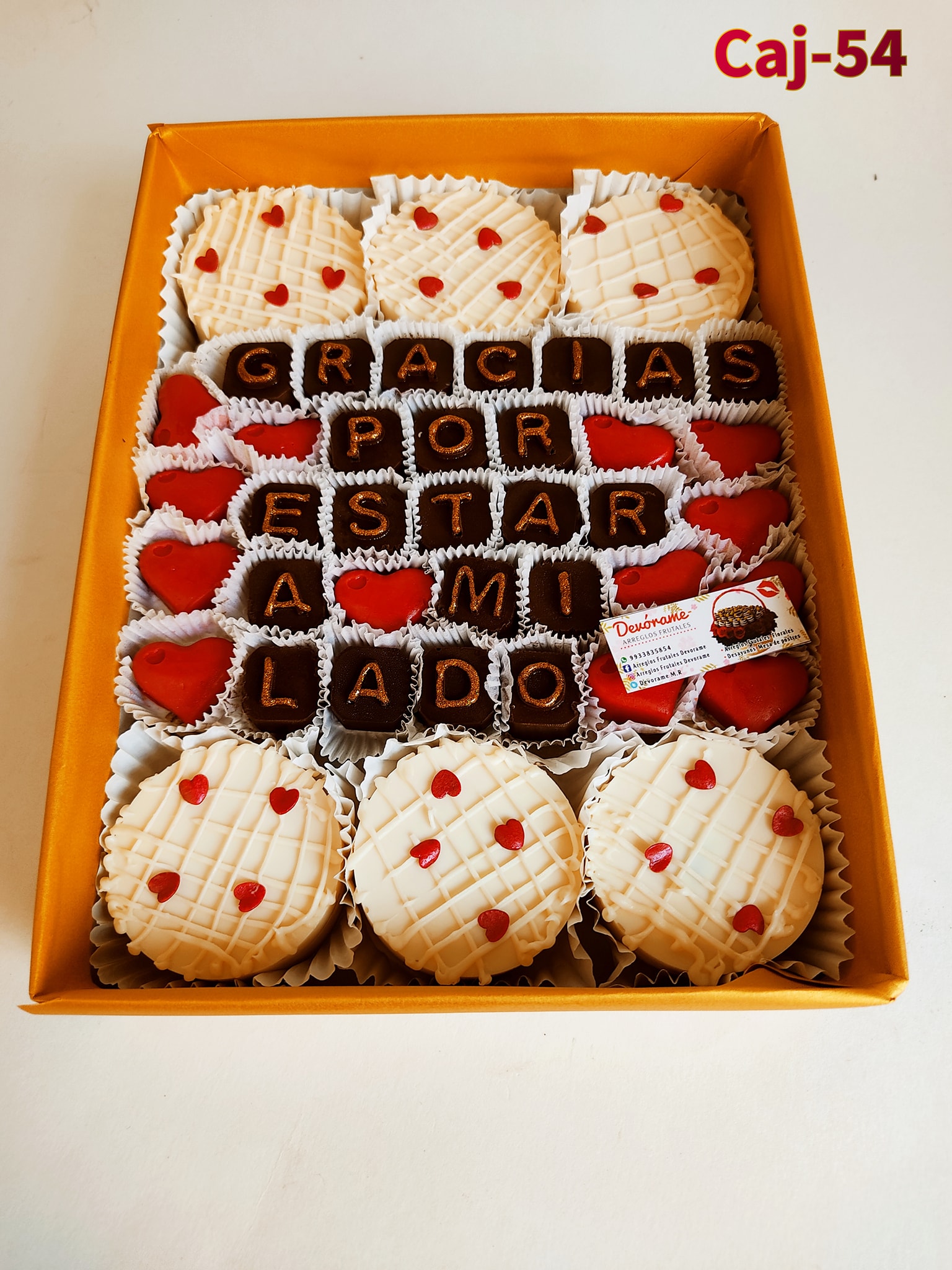 Arreglo frutal Caj-54 devorame