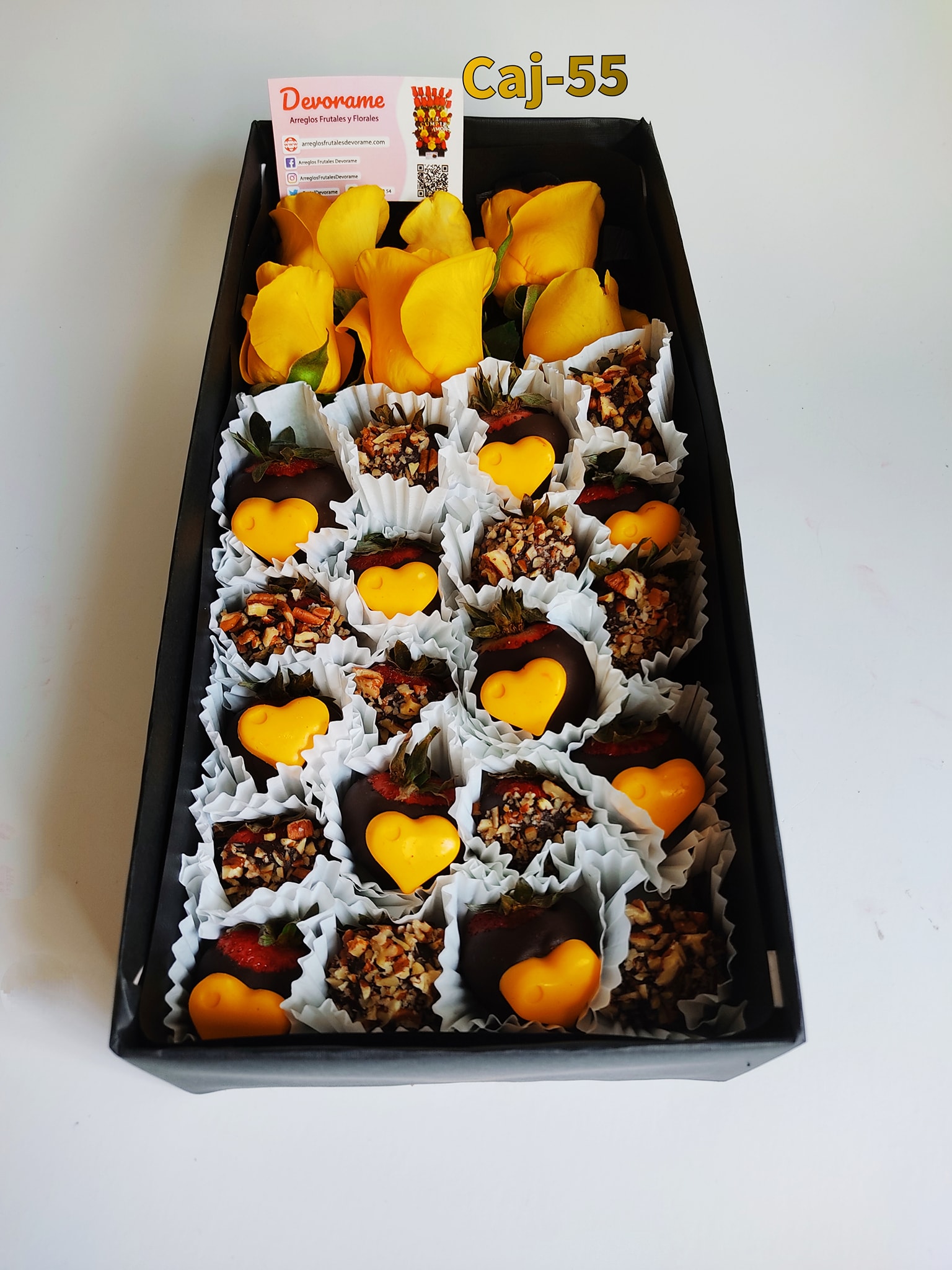 Arreglo frutal Caja-55 devorame
