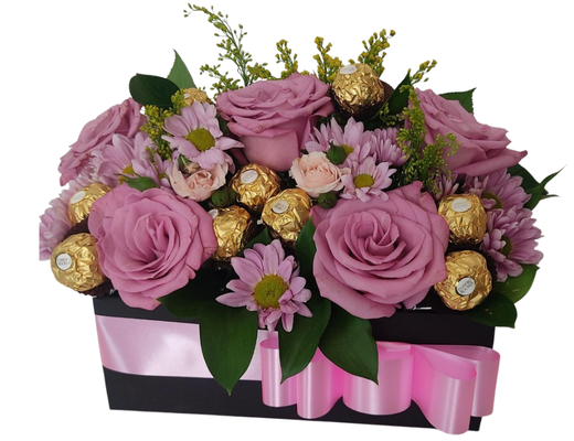 Arreglo frutal Floral-09 Solicitalo del color de floress que más le guste. devorame