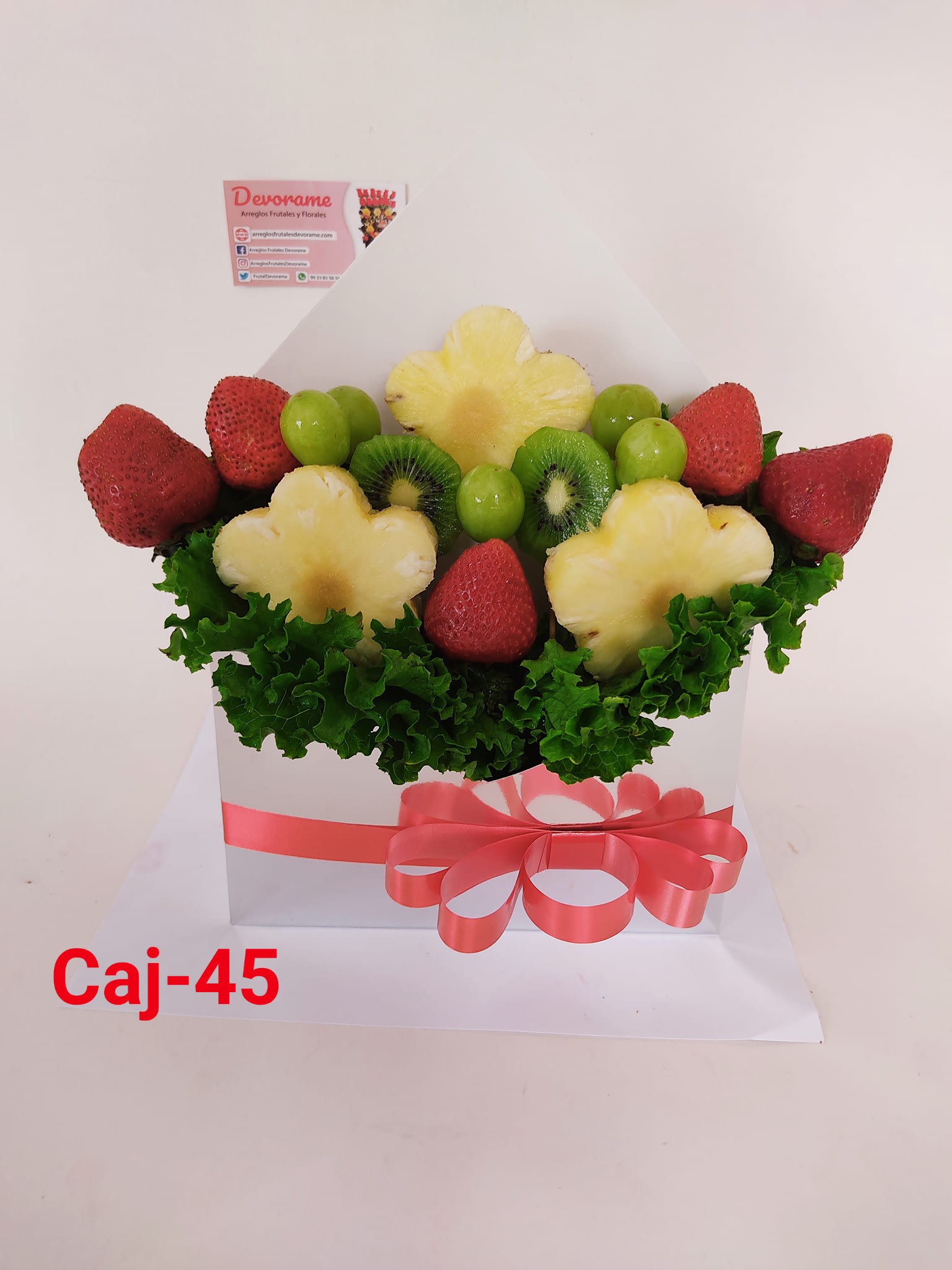 Arreglo frutal Caj-45 devorame