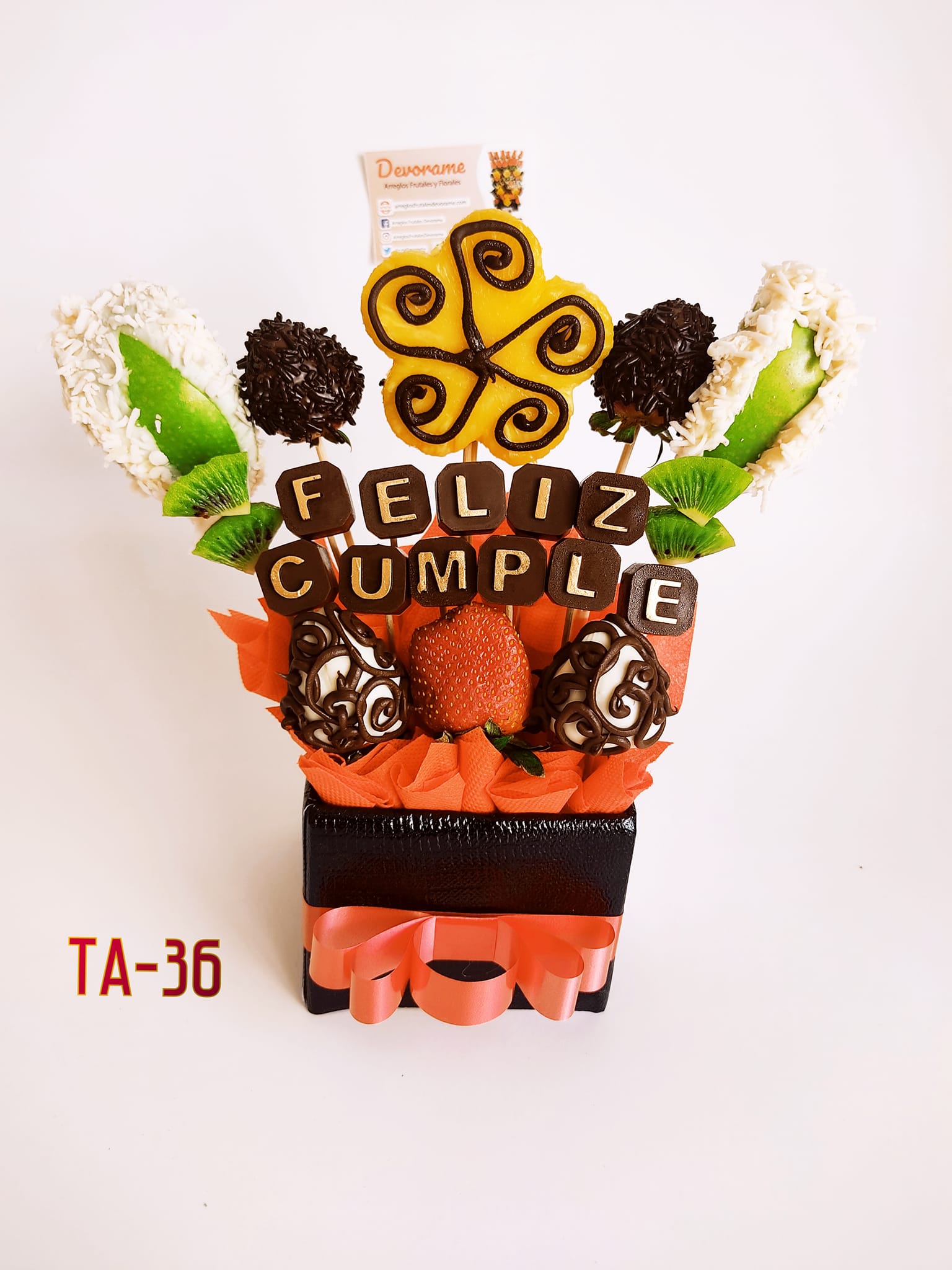 Arreglo frutal Ta-36 devorame