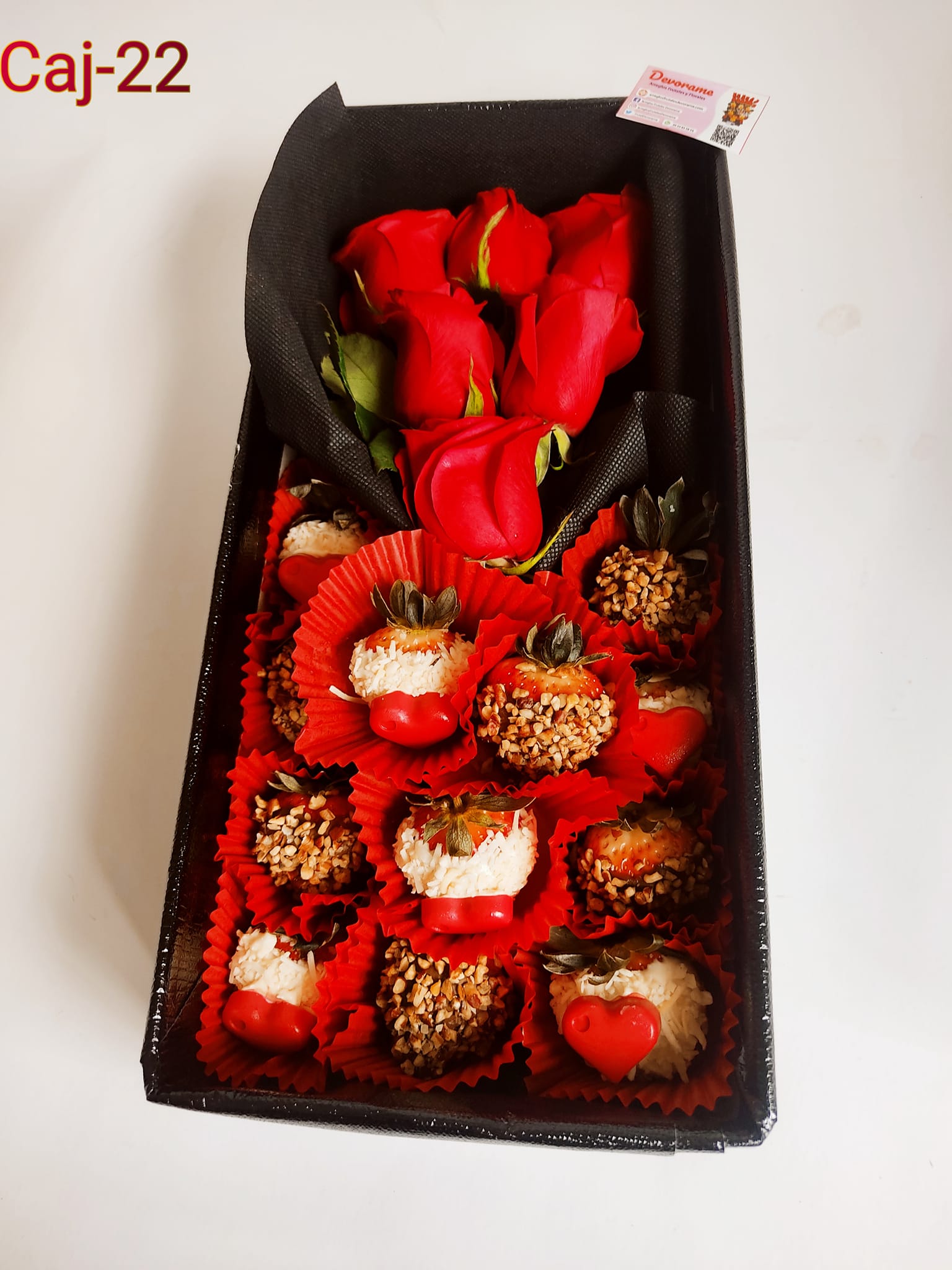 Arreglo frutal Caj-22 devorame