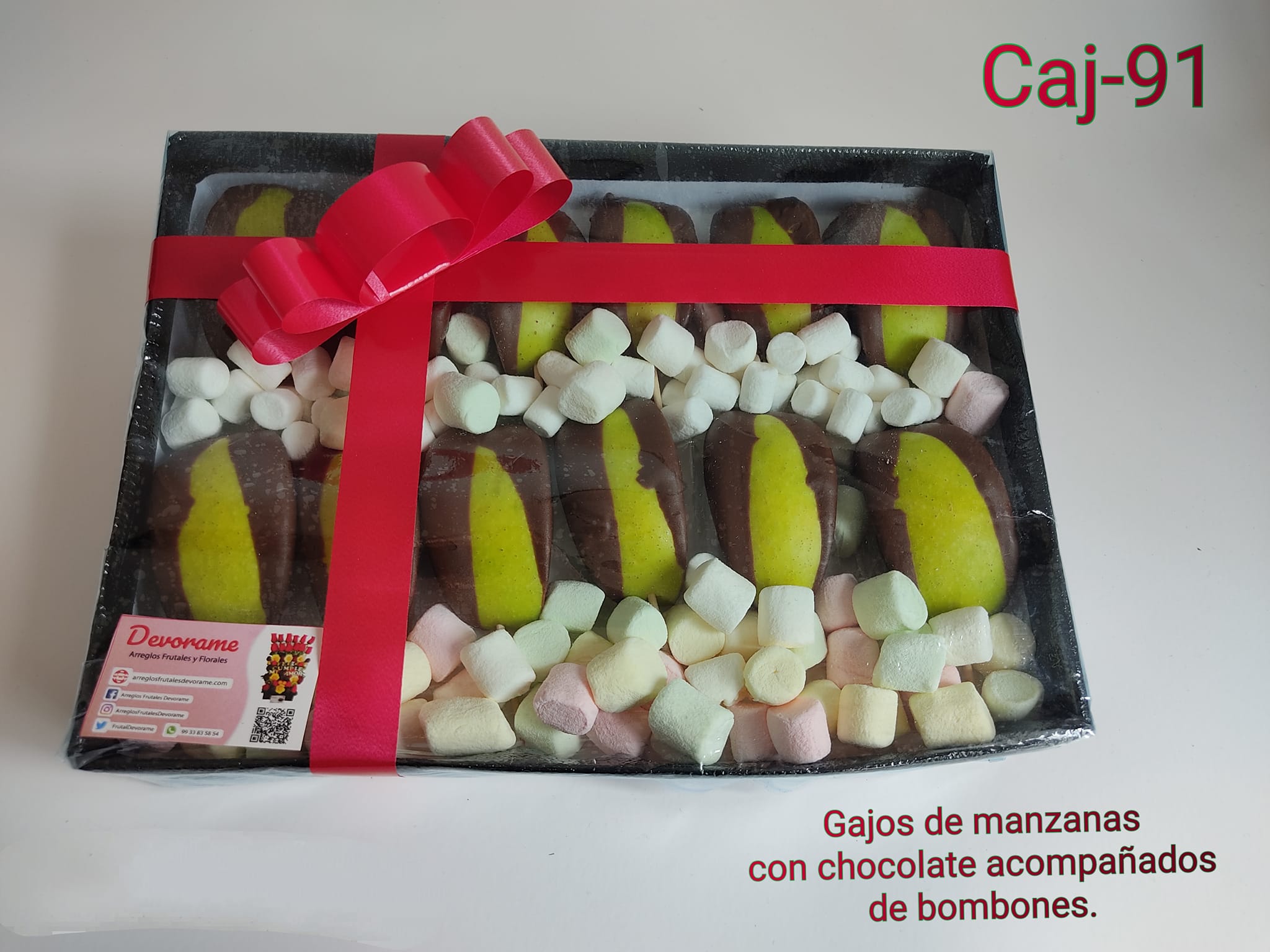 Arreglo frutal Caj-91 devorame