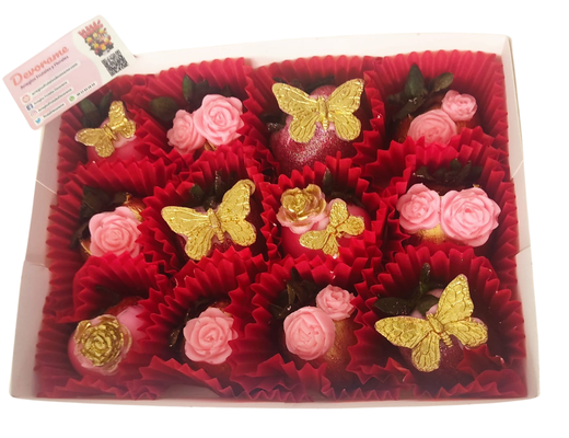 Arreglo frutal Fresas devorame