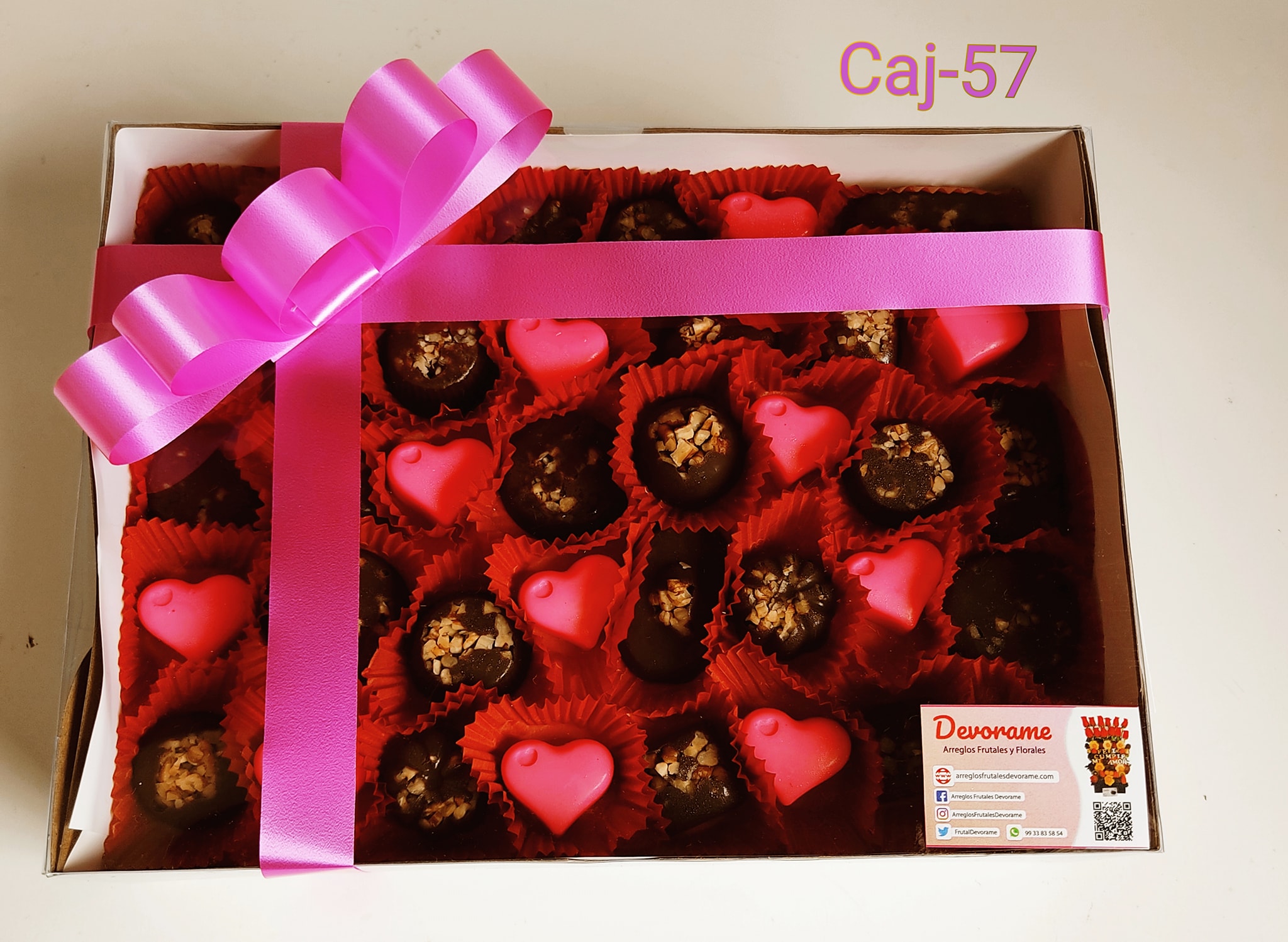 Arreglo frutal Caj-57 devorame