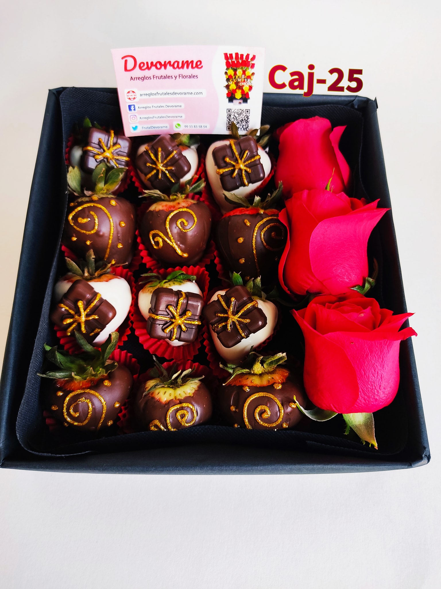 Arreglo frutal Caj-25 devorame