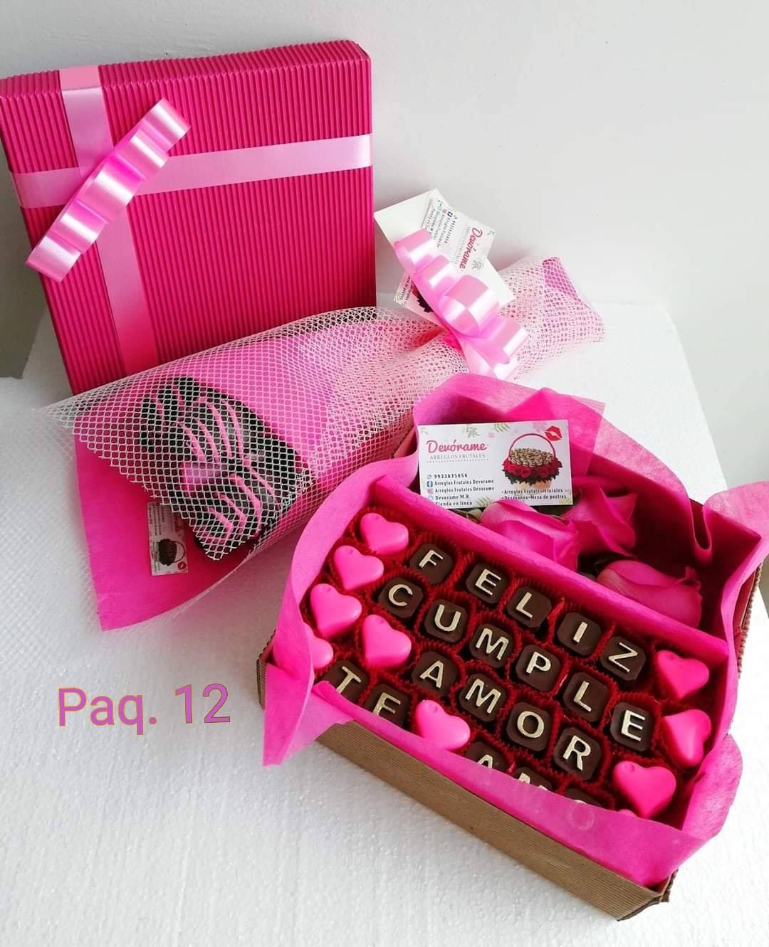 Arreglo frutal Paq 12 devorame