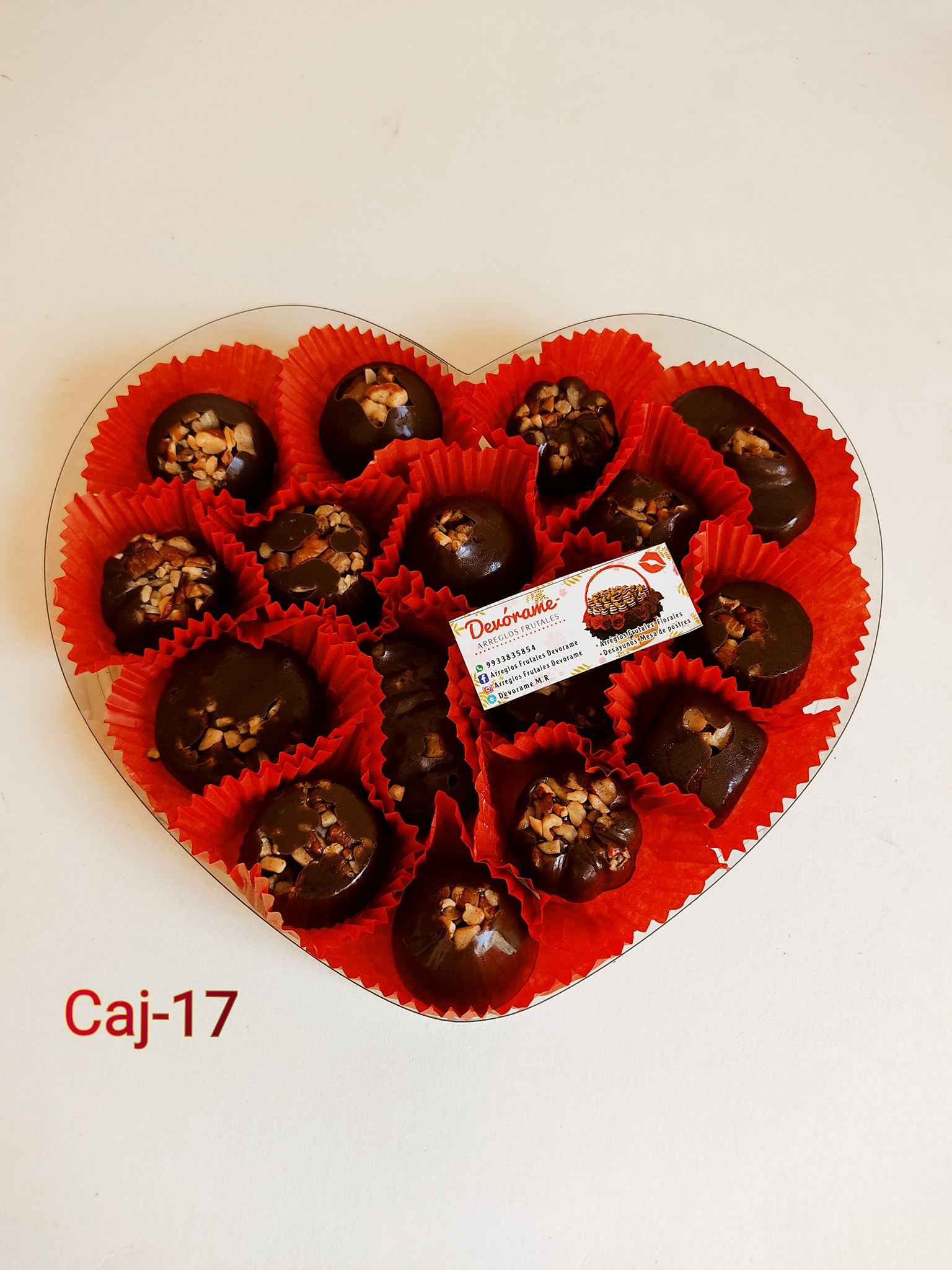 Arreglo frutal Caj-17 devorame