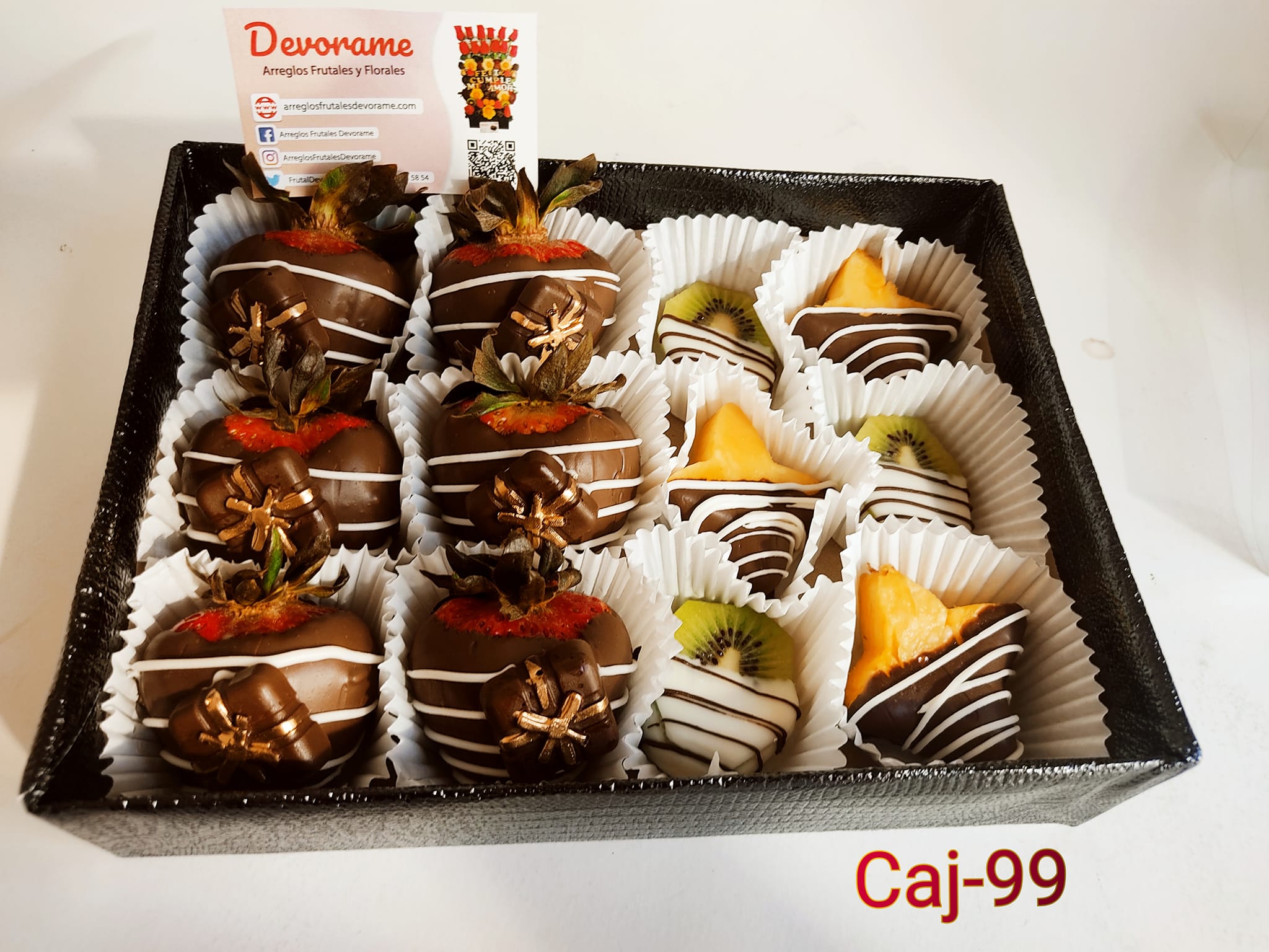 Arreglo frutal Caj-99 devorame