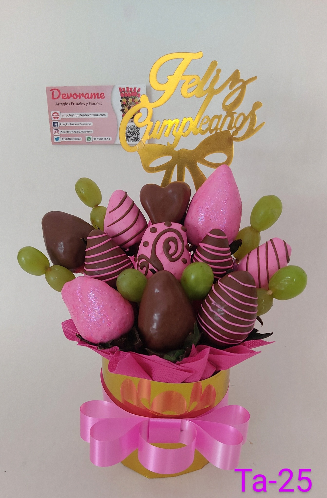 Arreglo frutal Ta-25 devorame