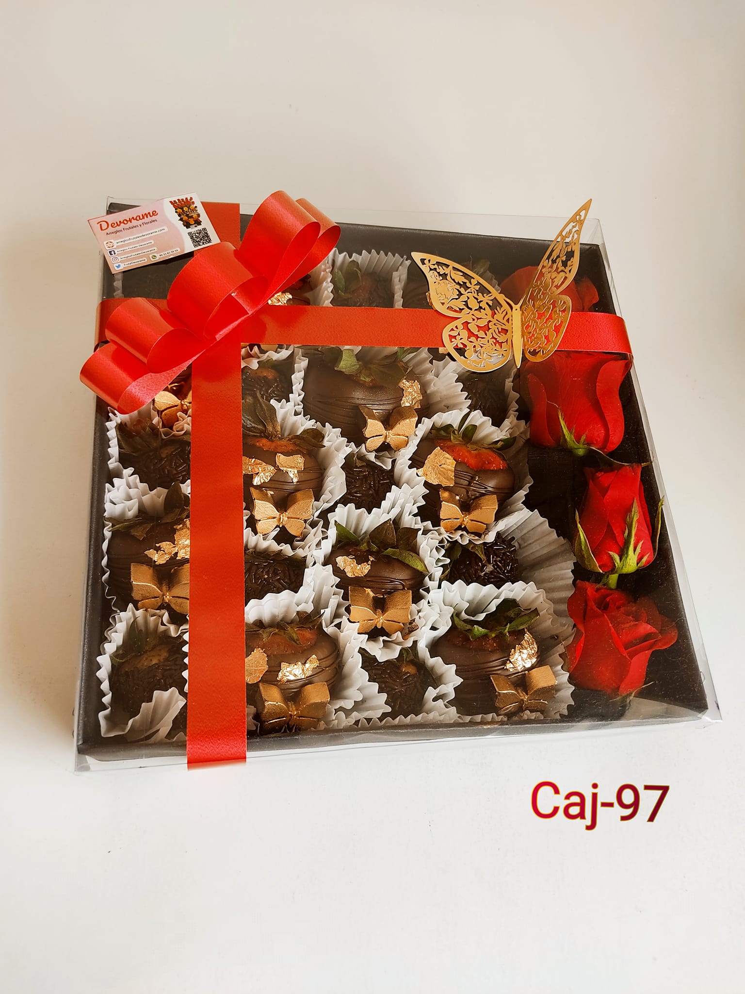 Arreglo frutal Caj-97 devorame